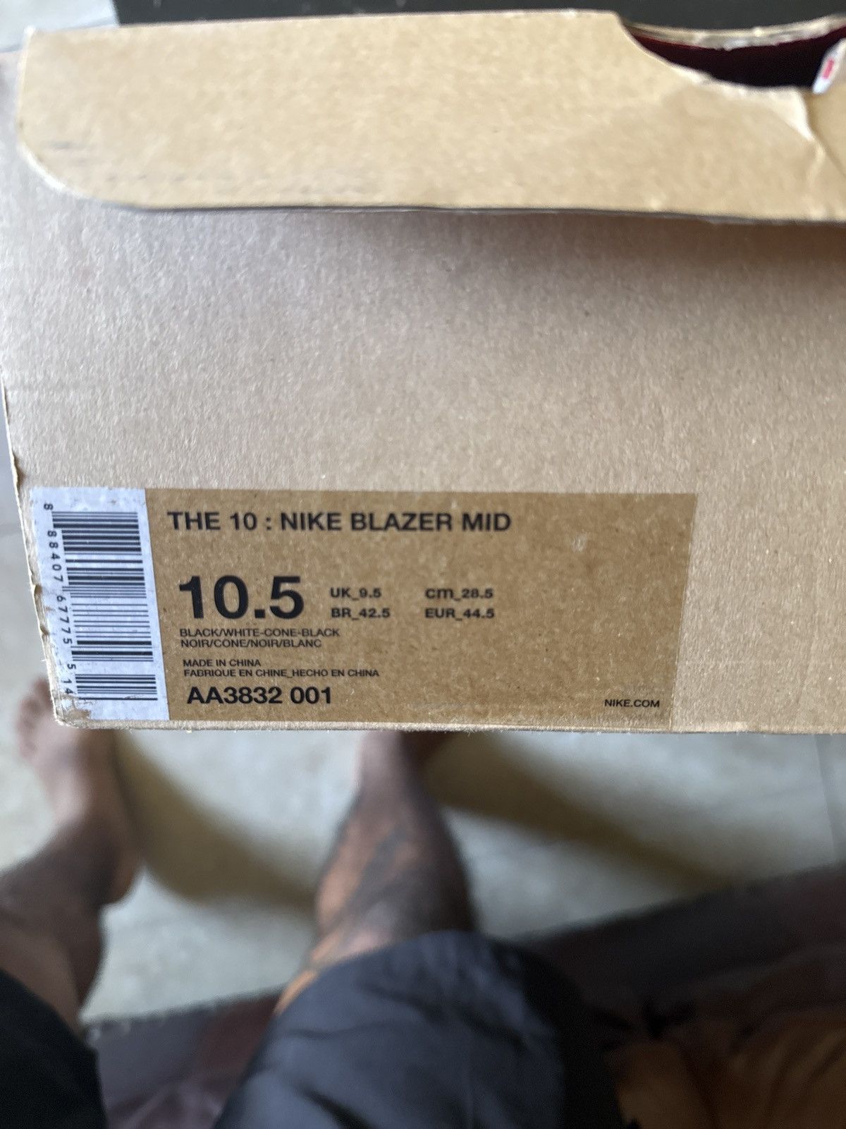 Nike × Off-White Off White x Nike Blazer High Size US 10.5 / EU 43-44 - 10 Thumbnail
