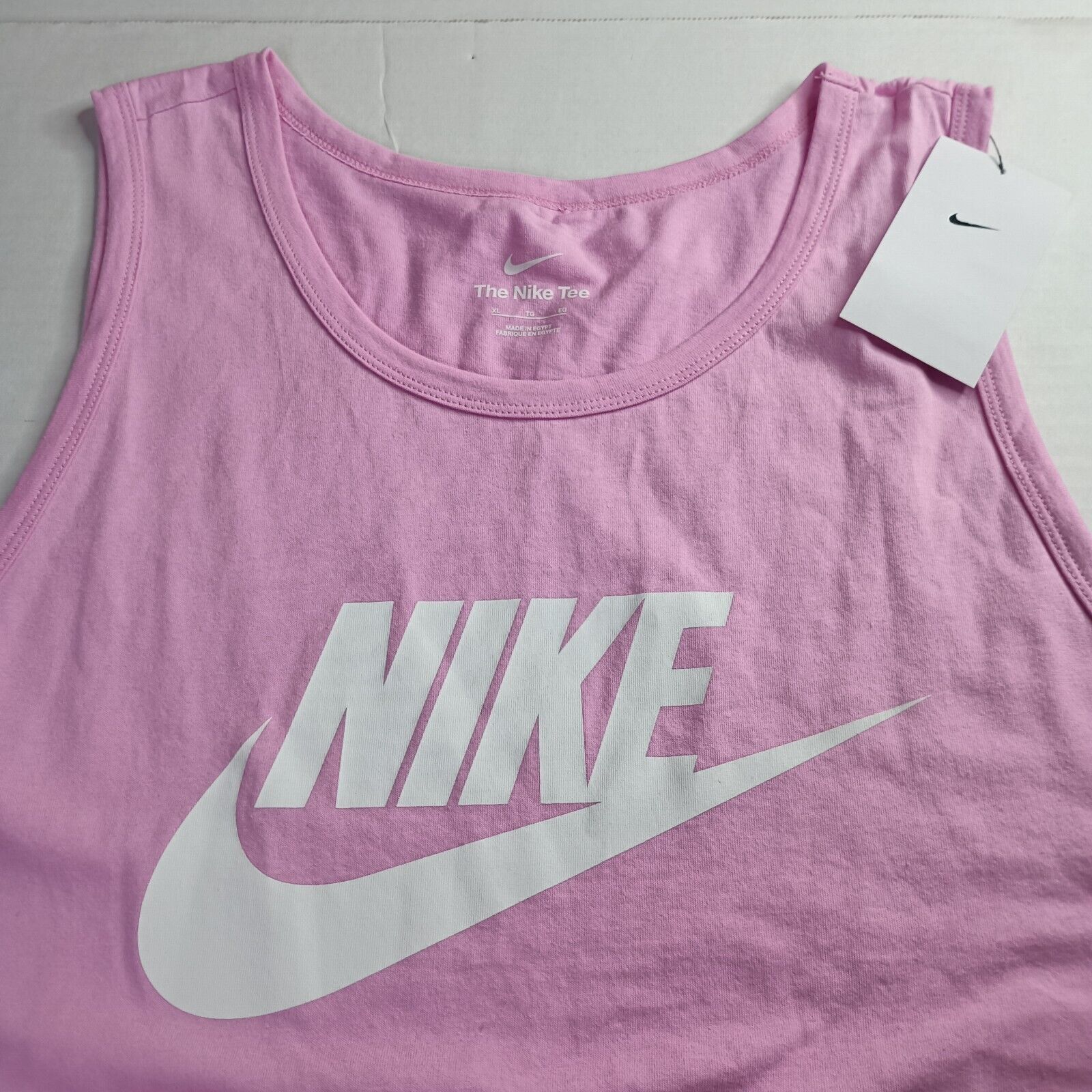 Nike Nike Sportswear Icon Futura Tank Top Mens XL AR4991-621 Pink Size US XL / EU 56 / 4 - 2 Thumbnail