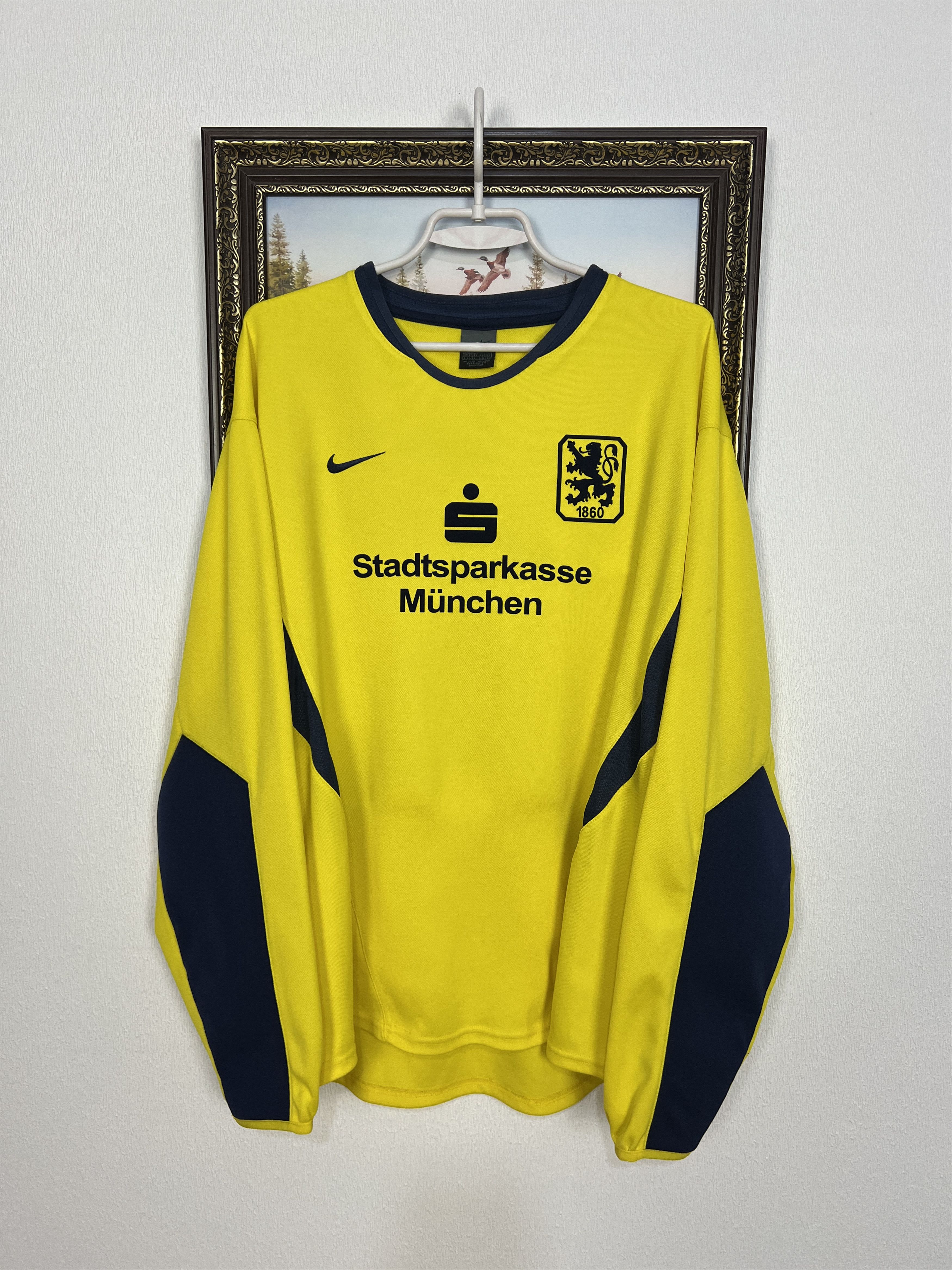 Nike 1860 Munich Goalkeeper football shirt Soccer Jersey Trikot Size US L / EU 52-54 / 3 - 1 Thumbnail