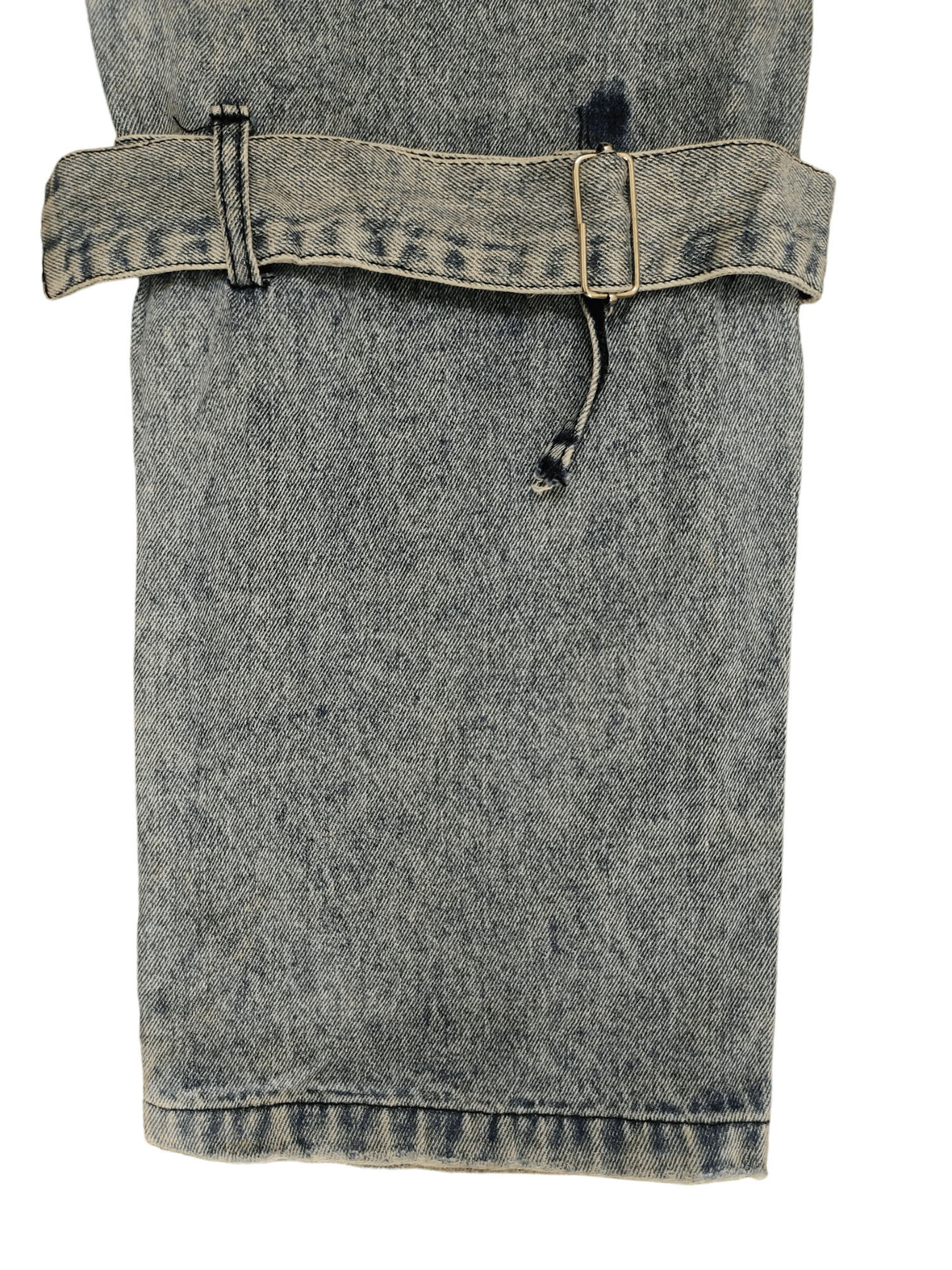 Hysteric Glamour Ahstudio Light Wash Bondage Punk Baggy Denim Pants Size US 28 / EU 44 - 15 Thumbnail