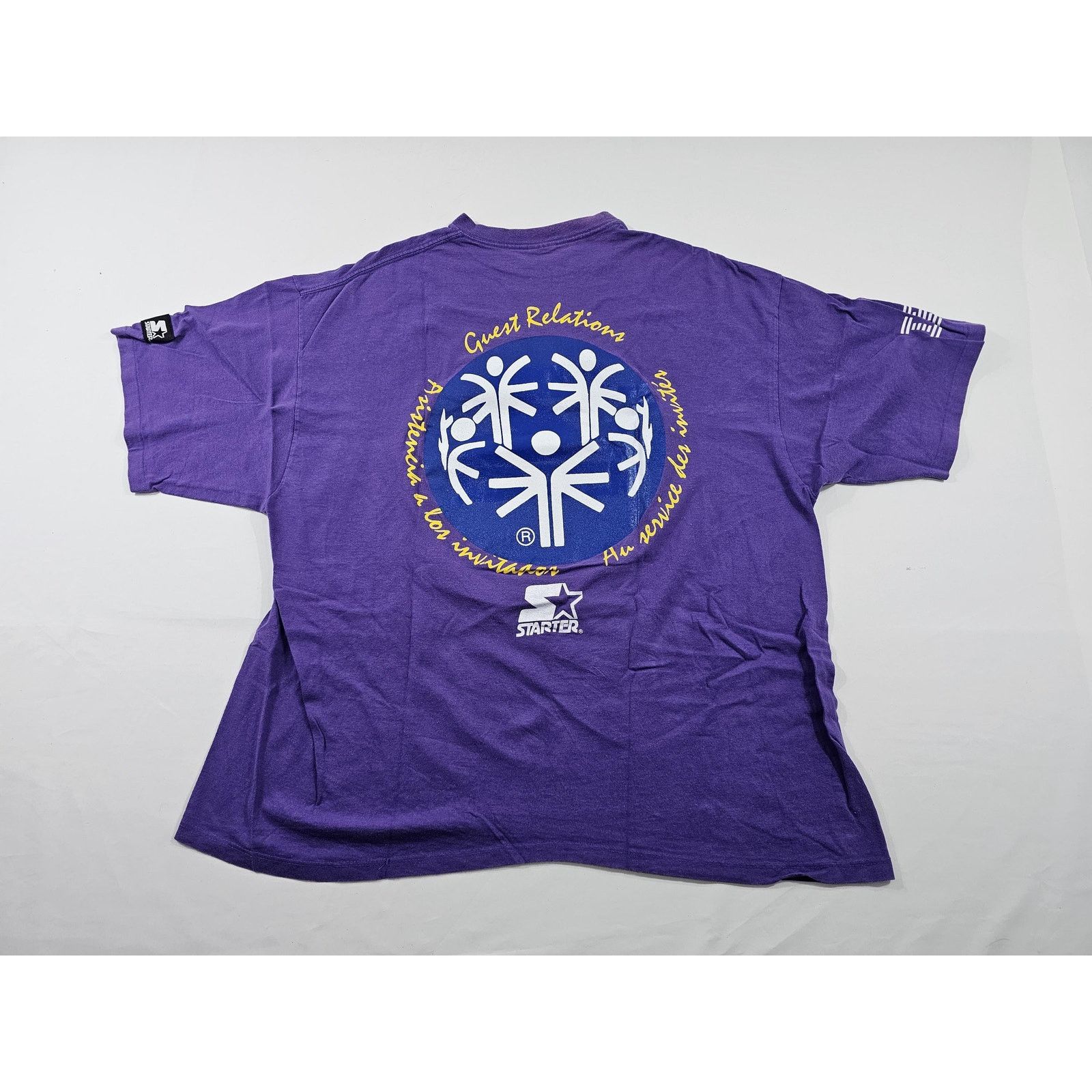 Starter Starter Special Olympics IBM 1995 T-Shirt Double Sided 2XL Size US XXL / EU 58 / 5 - 2 Thumbnail