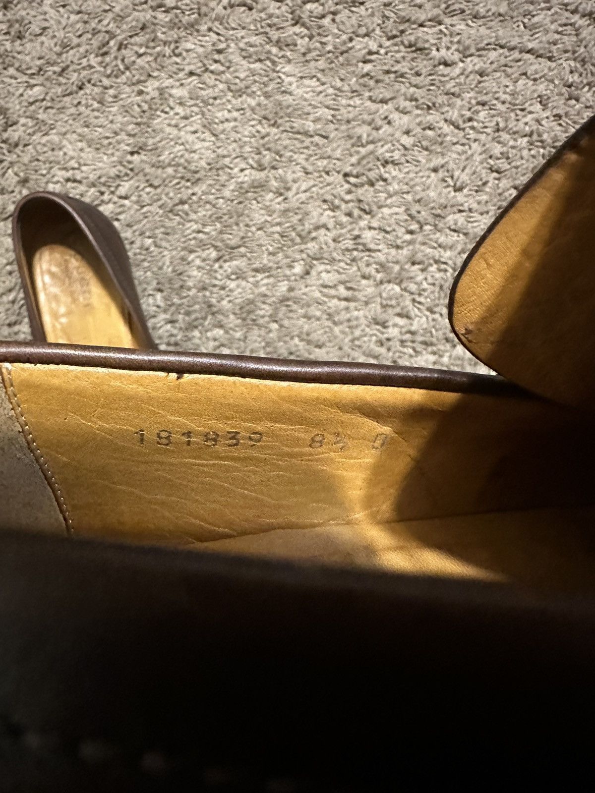 Gucci × Vintage Vintage Gucci “GG brown” loafers 00s size 8.5 Size US 8.5 / EU 41-42 - 10 Thumbnail