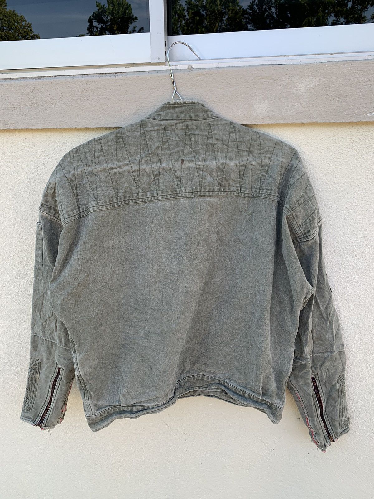 Japanese Brand Distress TORA Toraichi Worker Style Jacket Size US L / EU 52-54 / 3 - 11 Thumbnail