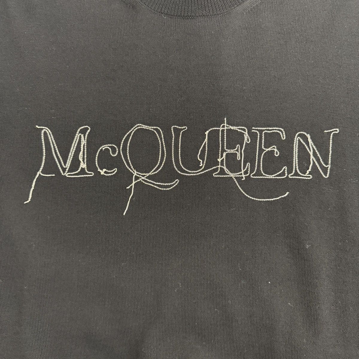 Alexander McQueen Alexander McQueen Chain Wool Sweater Size M Size US M / EU 48-50 / 2 - 2 Thumbnail