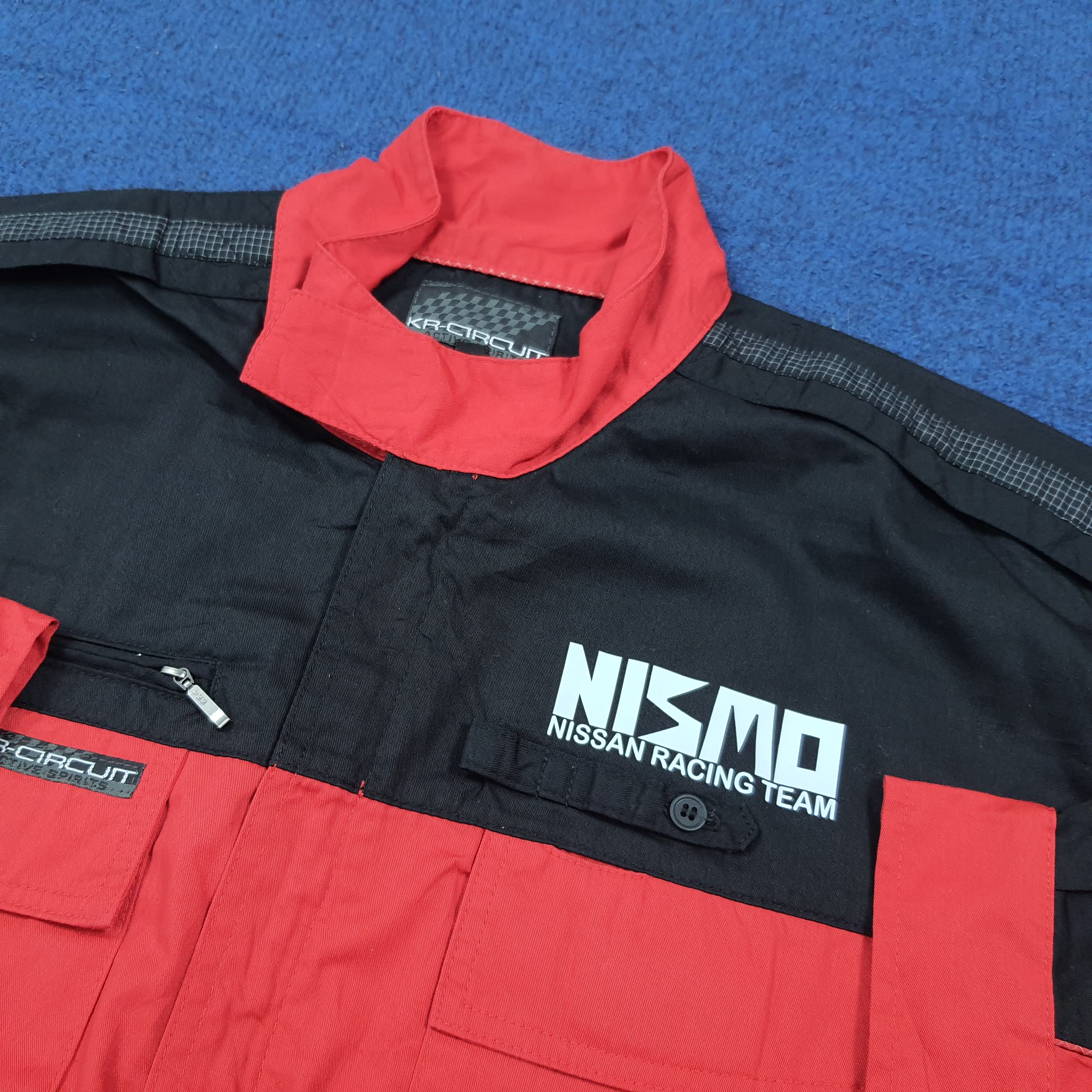 Japanese Brand Vintage NISMO Nissan Racing Team Coverall Jumpsuit C284N10 Size US M / EU 48-50 / 2 - 6 Thumbnail