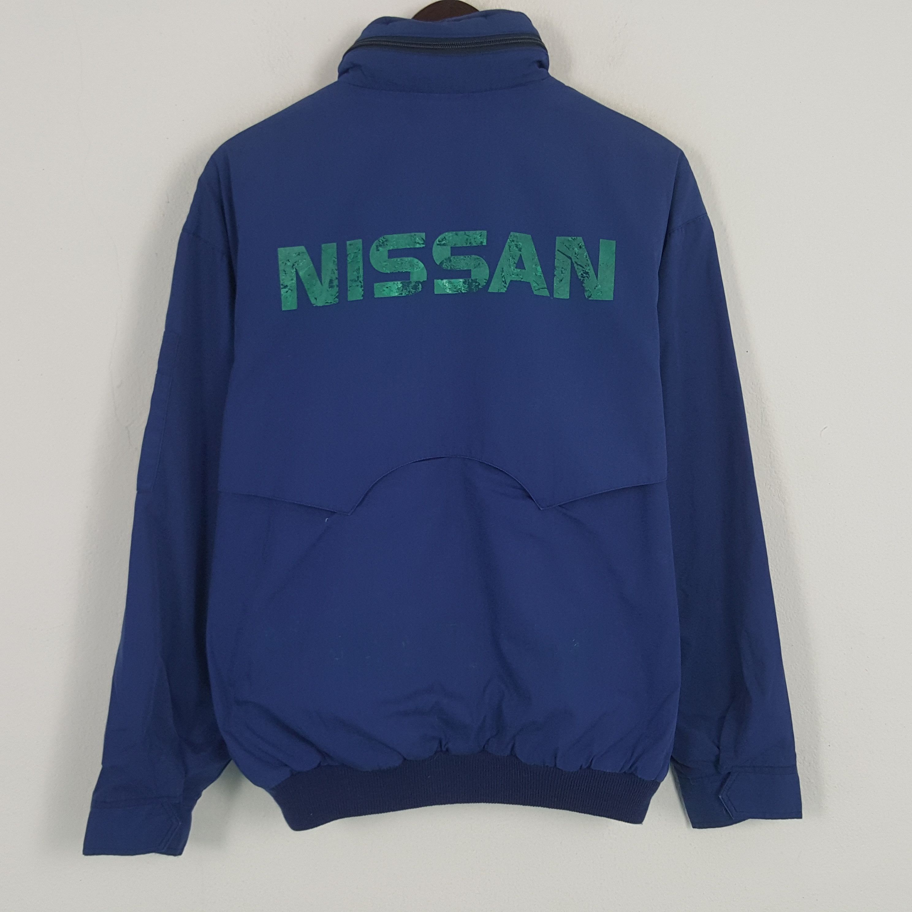Vintage Vintage Nissan Racing Zipper Worker Uniform Jacket Size US L / EU 52-54 / 3 - 1 Thumbnail