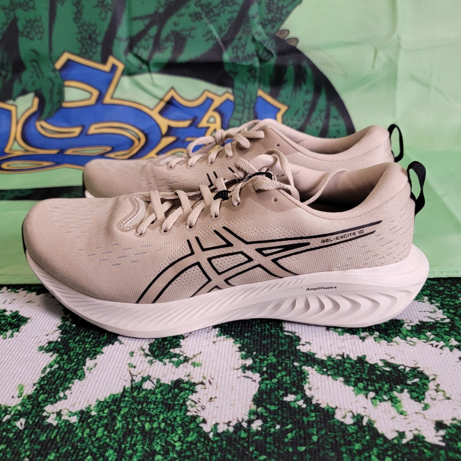 Asics Asics Gel Excite 10 Men Sz 11 1011B600021 Feather Grey (S19) Size US 11 / EU 44 - 2 Thumbnail