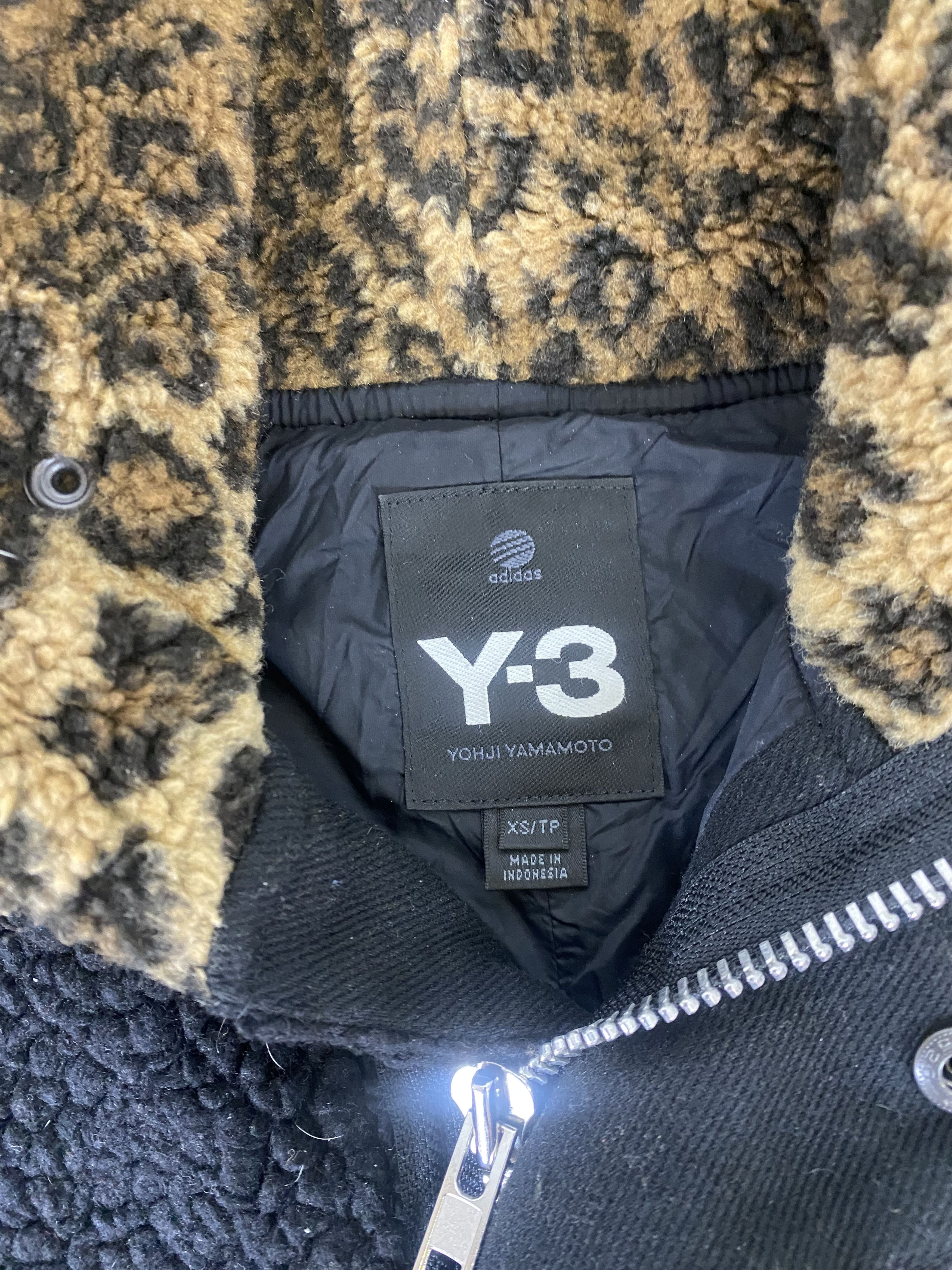 Y-3 × Yohji Yamamoto Yohji Yamamoto Y-3 FishTail Leopard Parka Jacket Size XS / US 0-2 / IT 36-38 - 3 Thumbnail