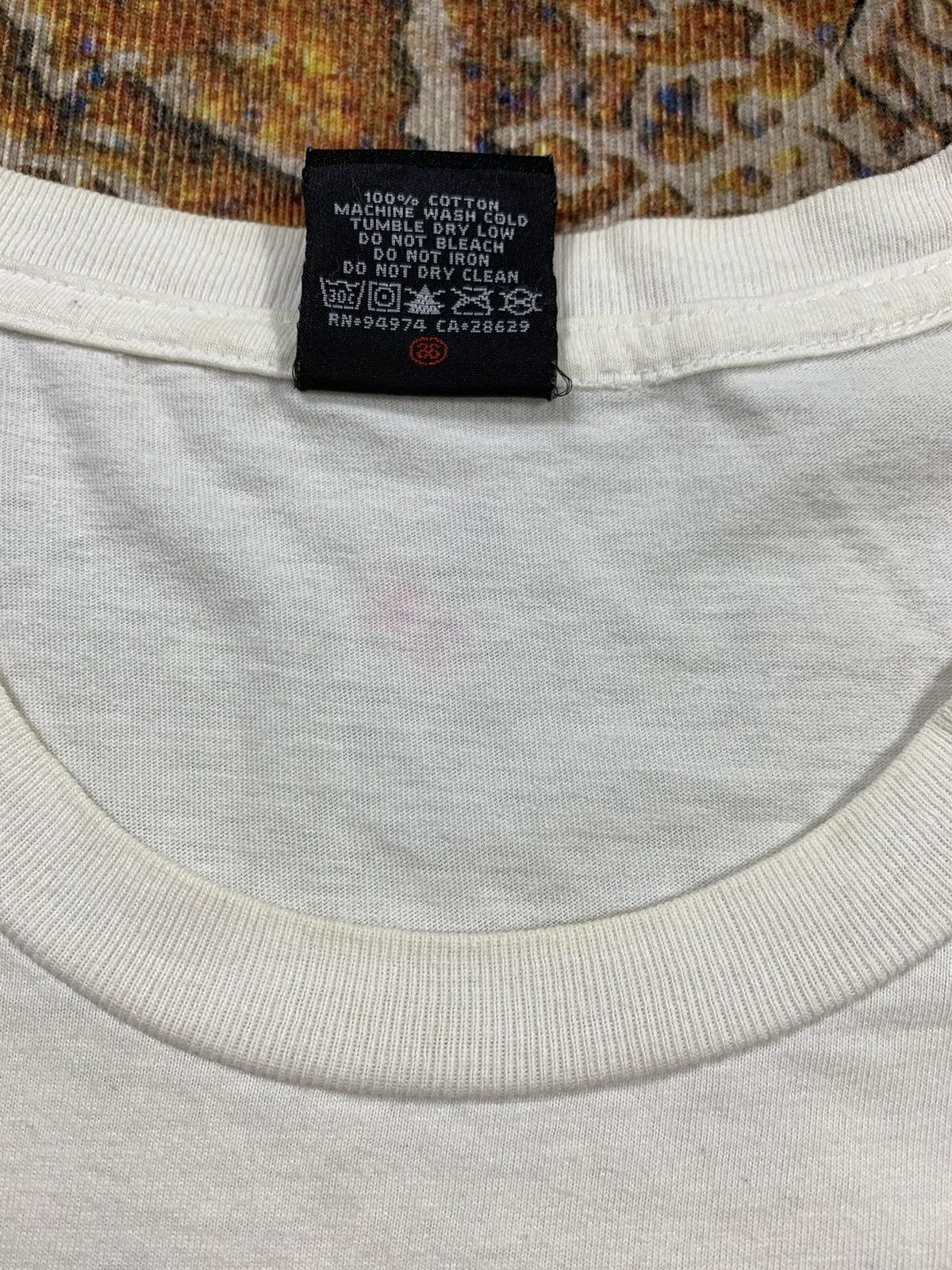 Stussy Vintage Stussy X Nas white short sleeve Size US L / EU 52-54 / 3 - 6 Thumbnail