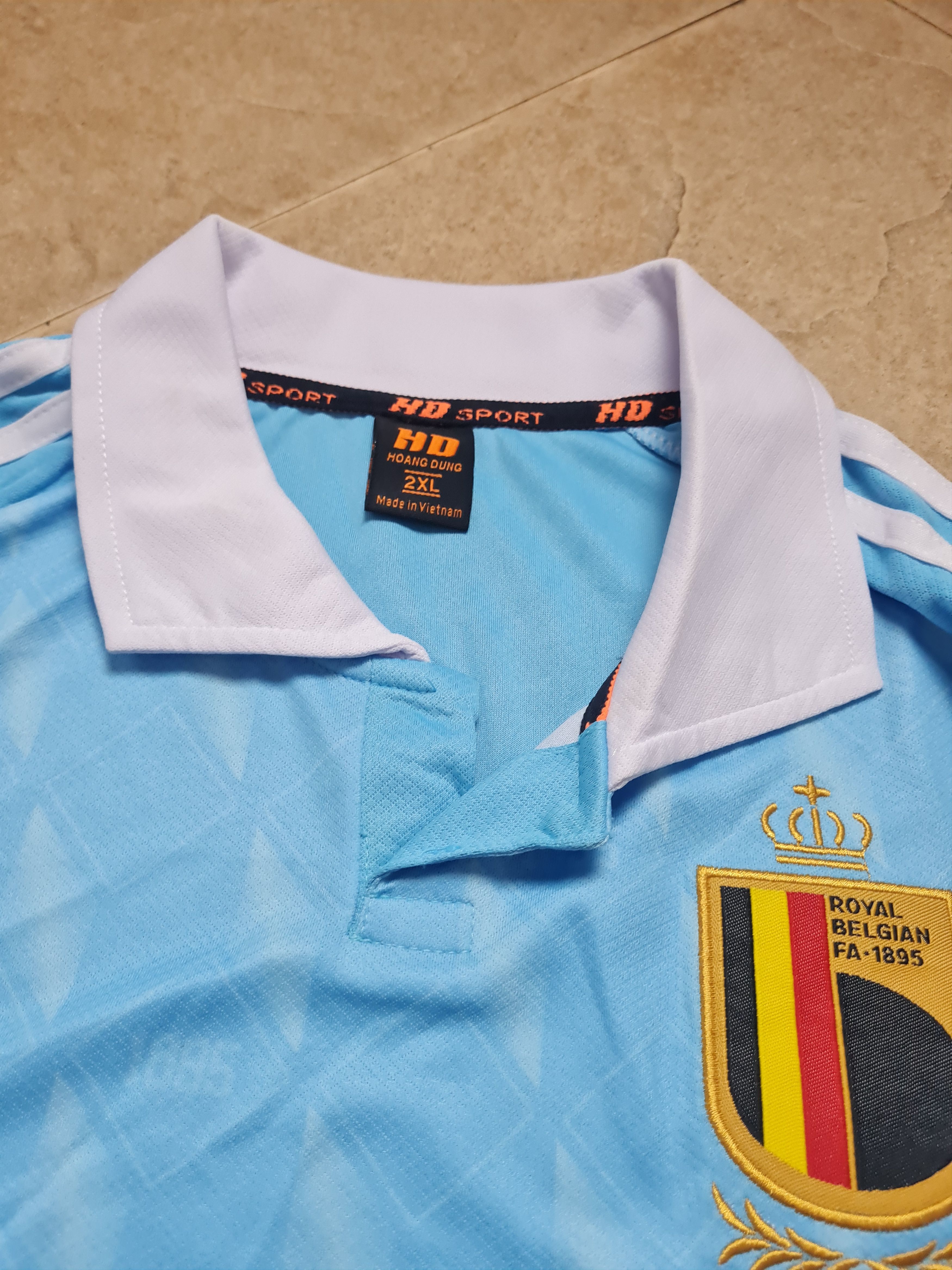 Other Belgium National Team Fan Jersey 1895 Pattern HD SPORT Size US M / EU 48-50 / 2 - 13 Thumbnail