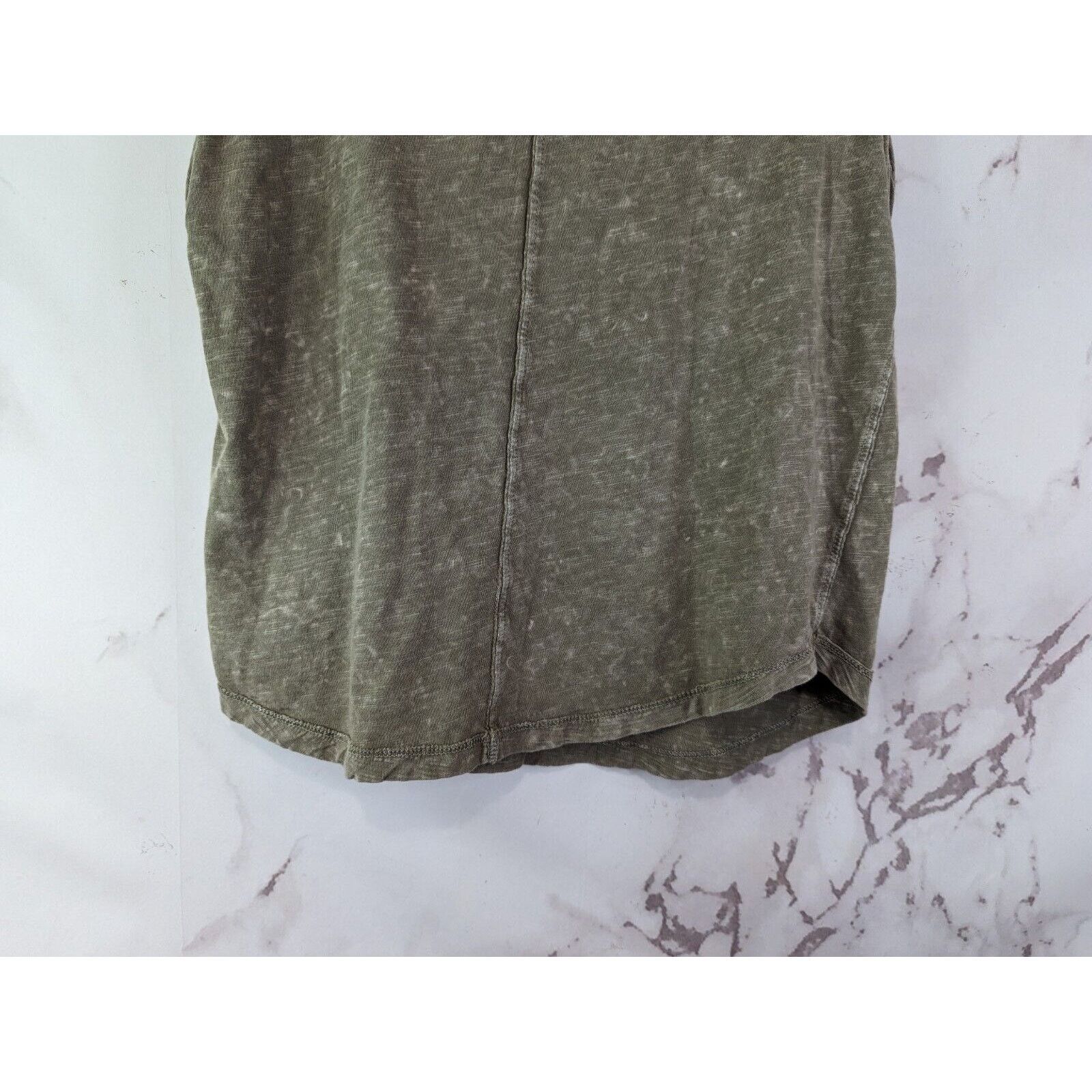 Free People Free People Tank Top Womens XS Green Muscle Cowl Neck Size XS / US 0-2 / IT 36-38 - 7 Thumbnail