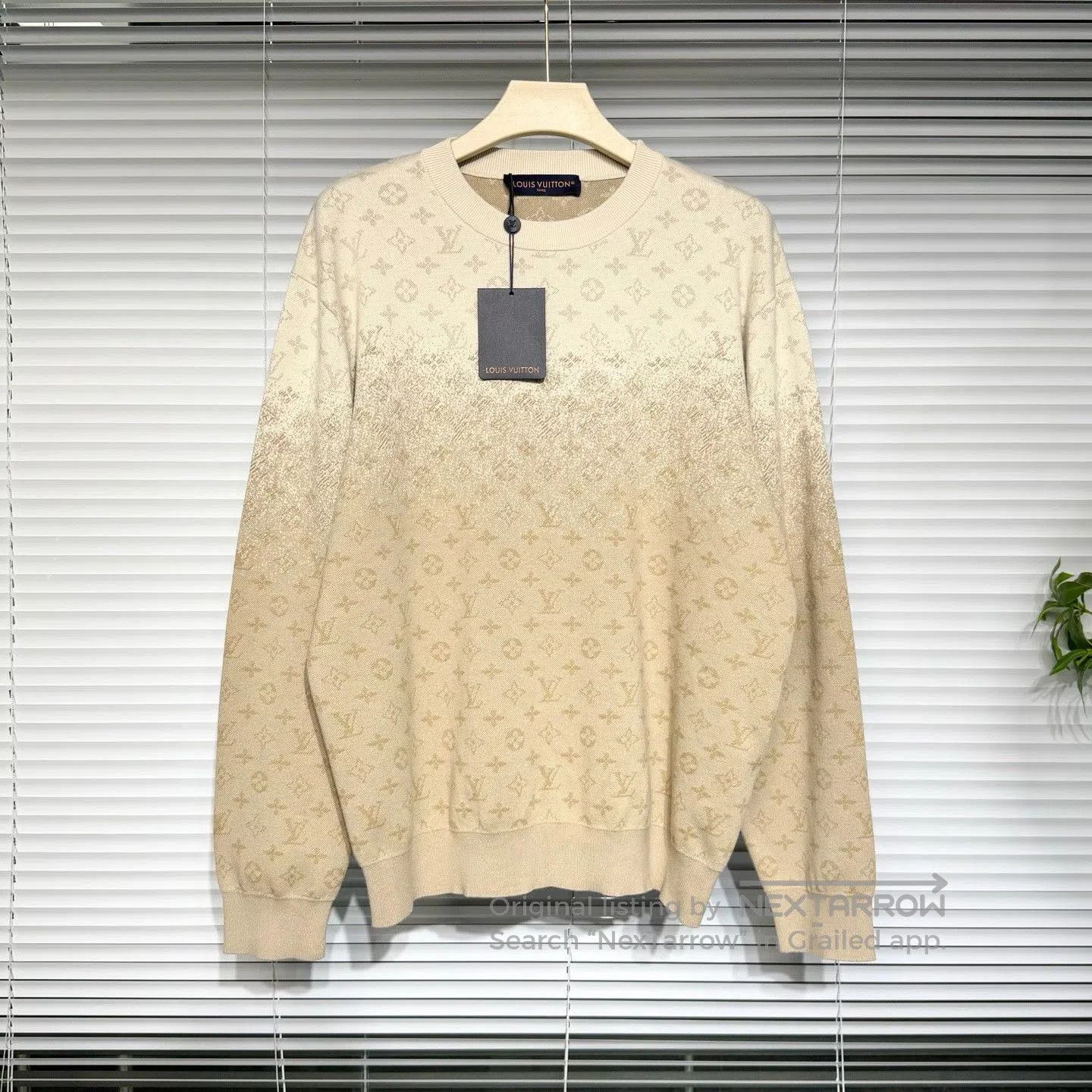 Louis Vuitton LV SS26 Knit Sweater with Logo. Size US XXL / EU 58 / 5 - 1 Thumbnail