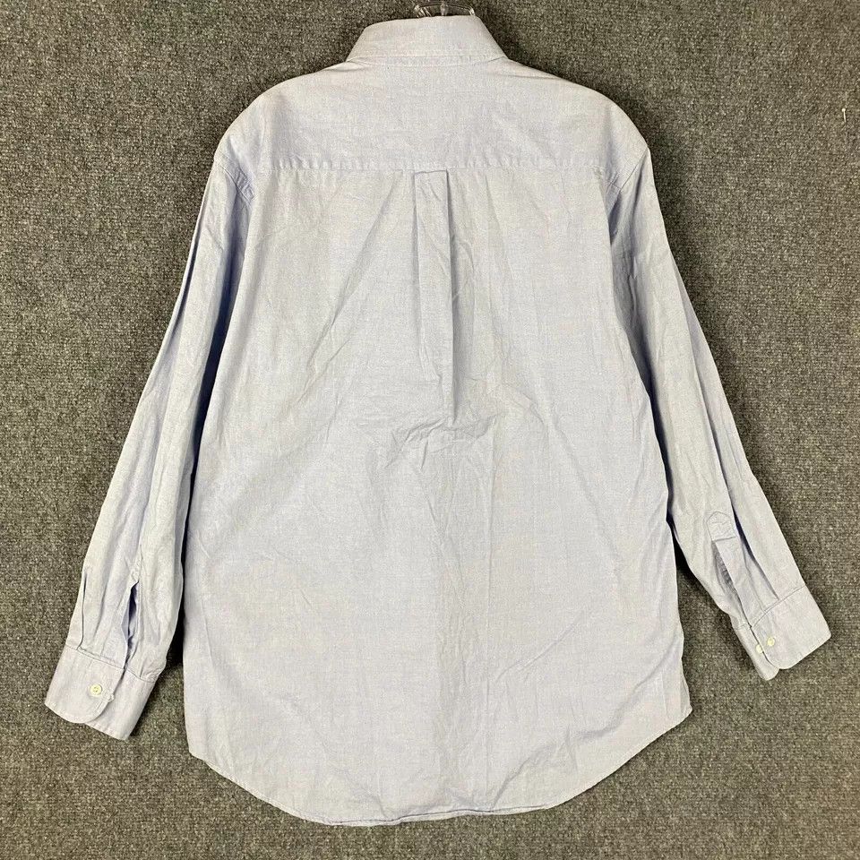 Chaps Chaps Ralph Lauren Button Down Shirt Men's 16 32/33 Cotton Size US M / EU 48-50 / 2 - 9 Thumbnail