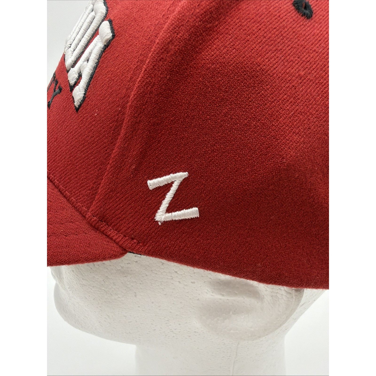 Zephyr Zephyr Loma Linda University Hat Cap Red Medium Stretch Size ONE SIZE - 6 Thumbnail