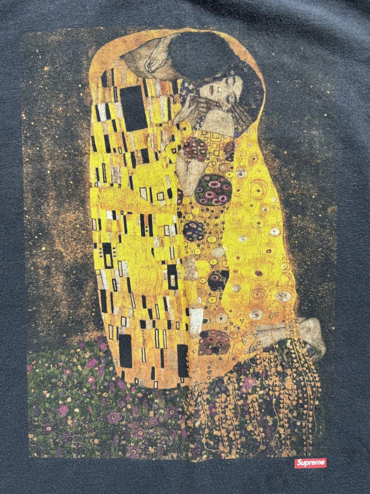 Supreme SUPREME Gustav Klimt shirt The Kiss Vienna Tee Large Black Size US L / EU 52-54 / 3 - 2 Thumbnail