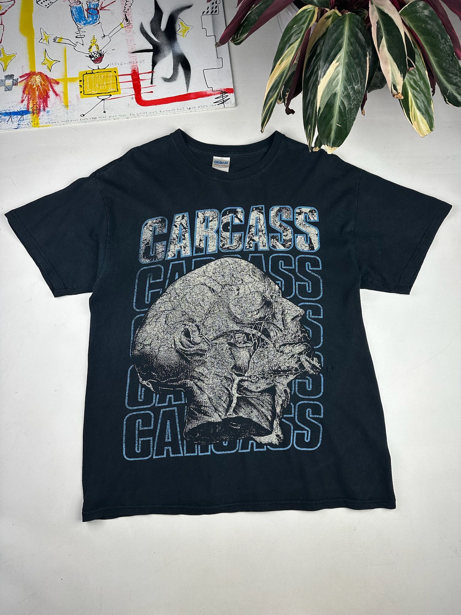 Band Tees Carcass Skull Band T-Shirt Size US L / EU 52-54 / 3 - 1 Thumbnail