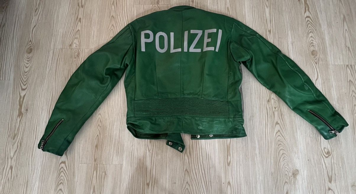 Vintage Vintage German Police Leather Jacket and Pants size M Size US M / EU 48-50 / 2 - 3 Thumbnail