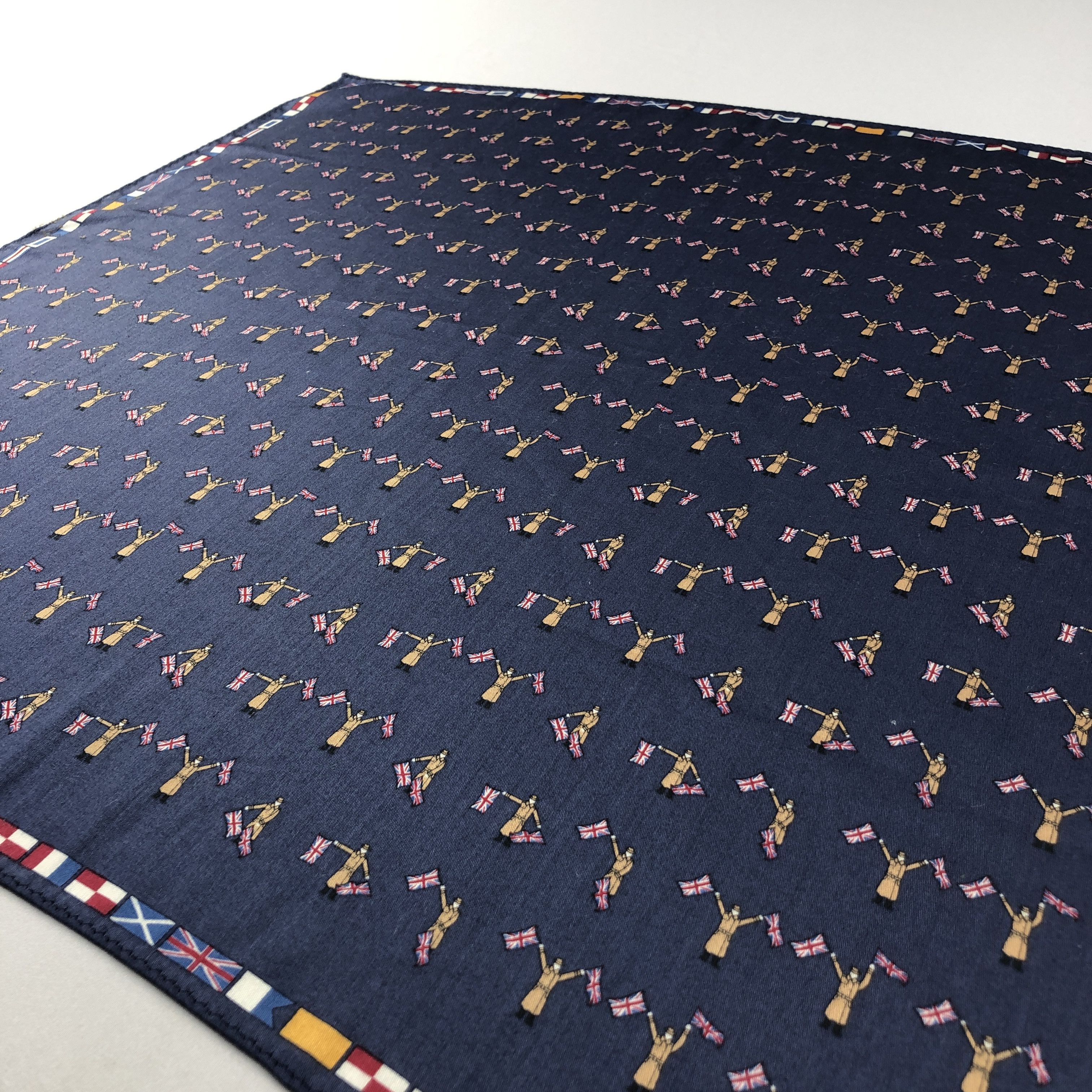 Aquascutum Aquascutum Union Jack Handkerchief Neckerchief Bandana H3229 Size ONE SIZE - 2 Thumbnail