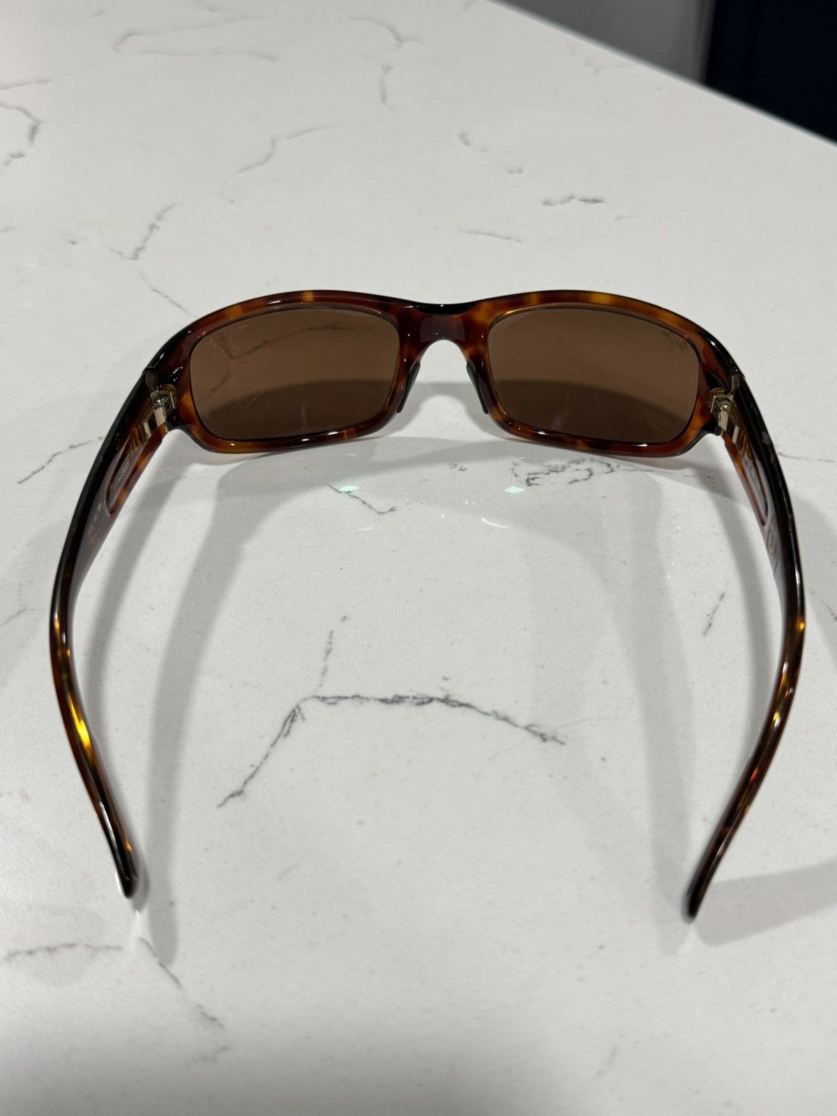 Maui Jim Vintage Maui Jim Stingray MJ-103-10 Y2K Wrap Sunglasses Size ONE SIZE - 4 Thumbnail