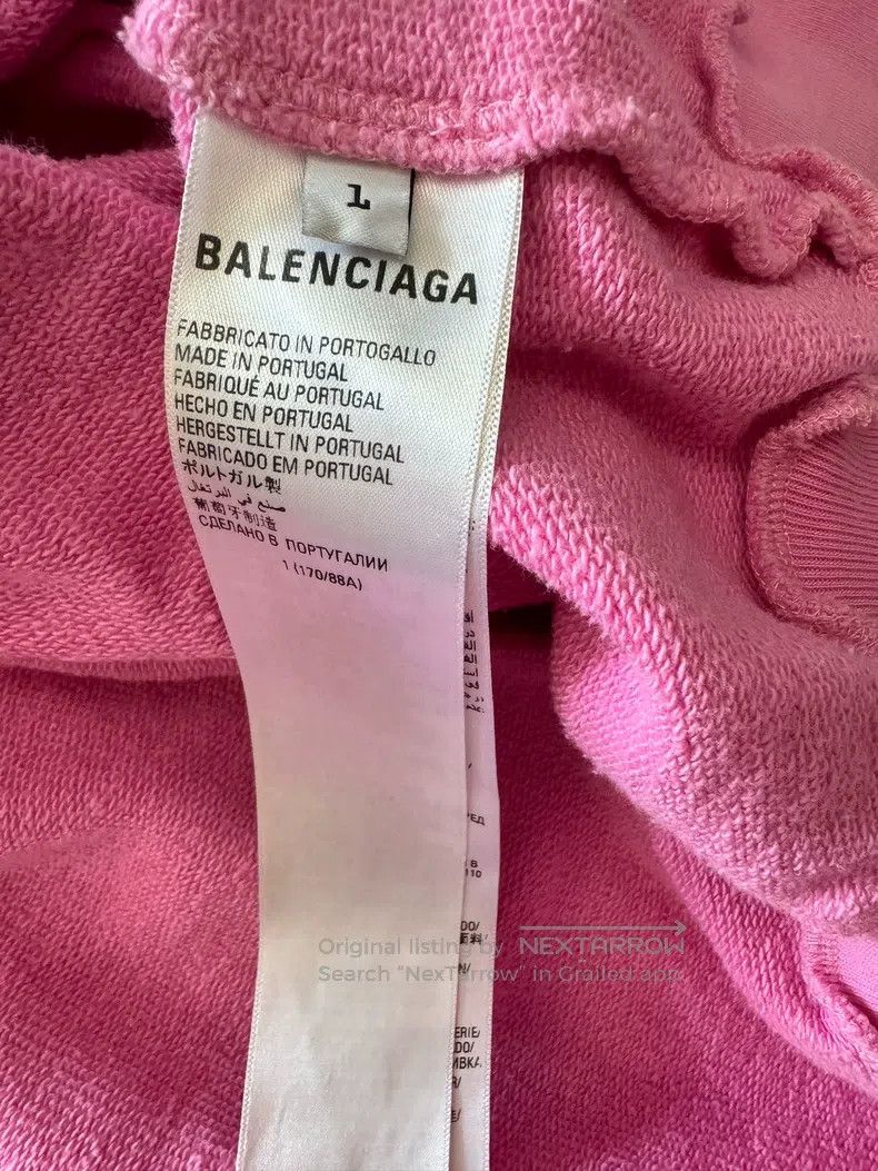 Balenciaga Balenciaga Pink Destroyed Blood Stain War Horse Size US S / EU 44-46 / 1 - 5 Thumbnail