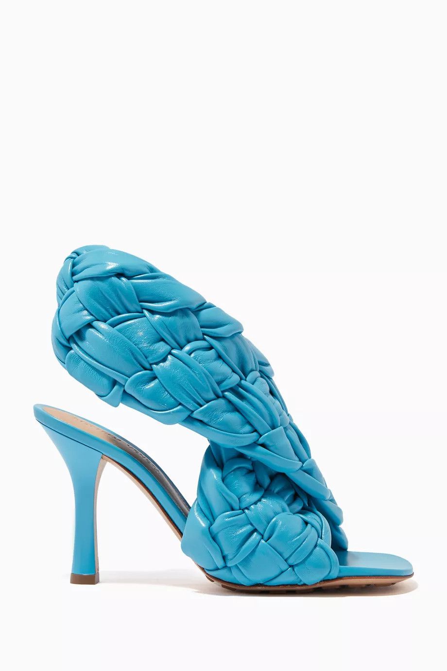o1y0725 Spool Heel Sandals in Azure