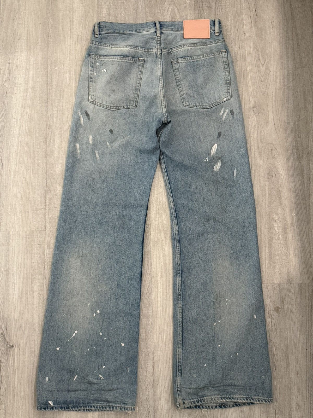 Acne Studios Acne studios blue paint splatter denim Size US 30 / EU 46 - 2 Thumbnail