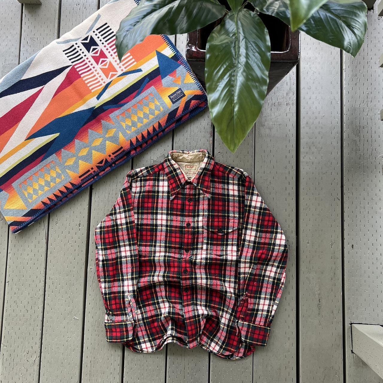 McGregor × Vintage 60s McGregor wool plaid button up Size US M / EU 48-50 / 2 - 2 Thumbnail