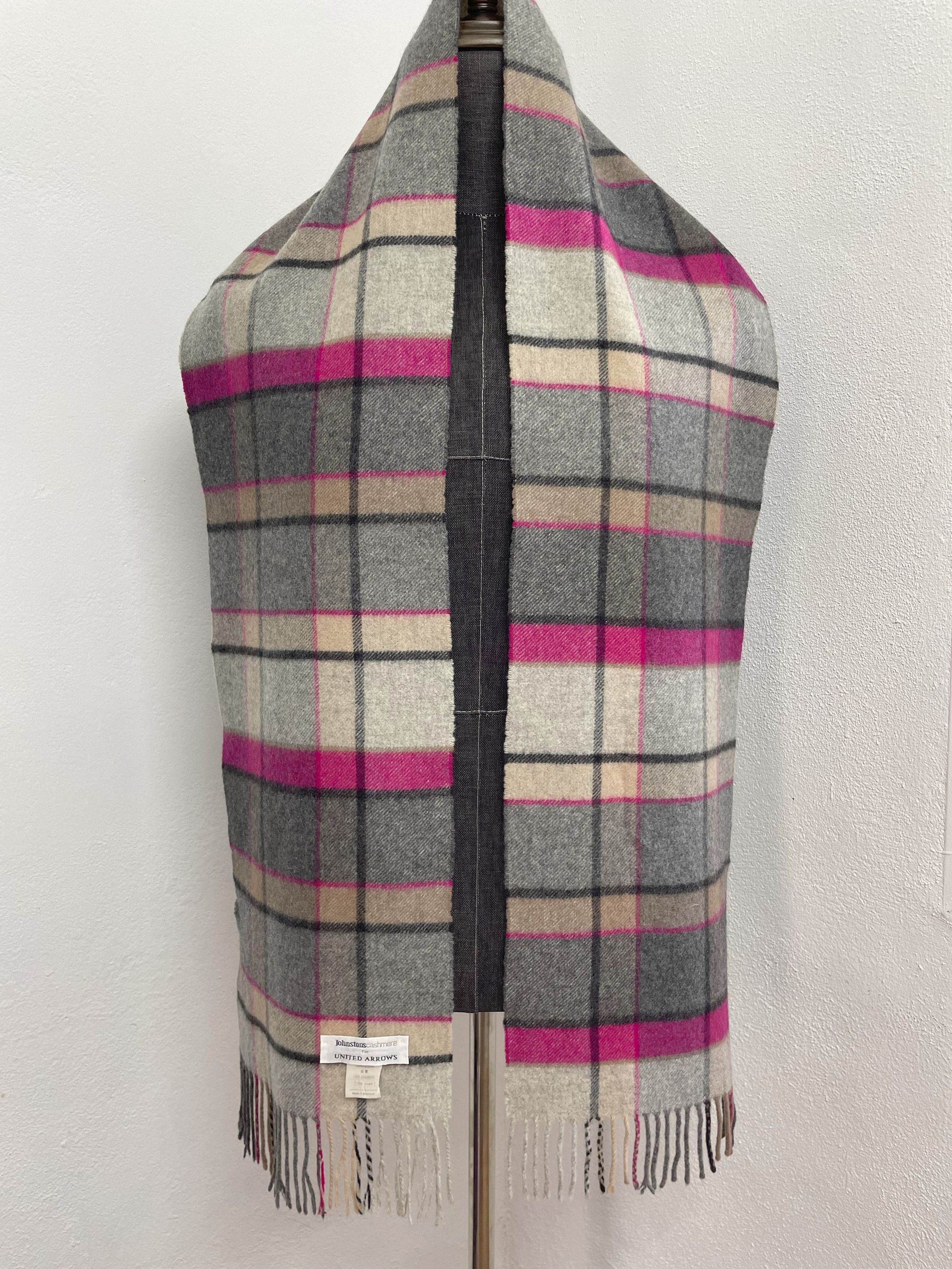Johnstons Of Elgin Johnstons Of Elgin For United Arrows Scarf / Muffler - 6146 Size ONE SIZE - 3 Thumbnail