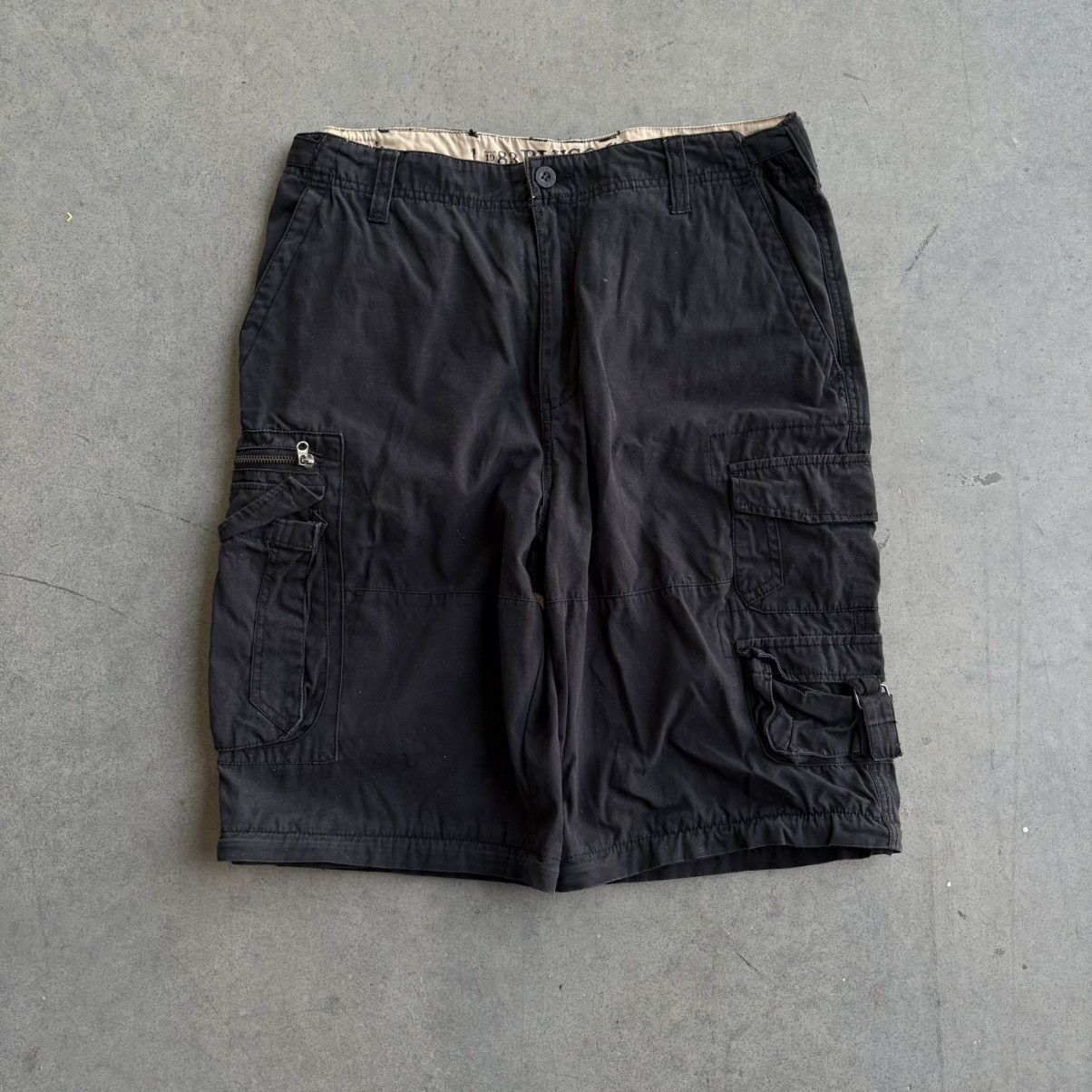 Southpole Y2K Gorpcore Abercrombie Plugg Style Cargo Shorts Pants 33" Size US 38 / EU 54 - 7 Thumbnail