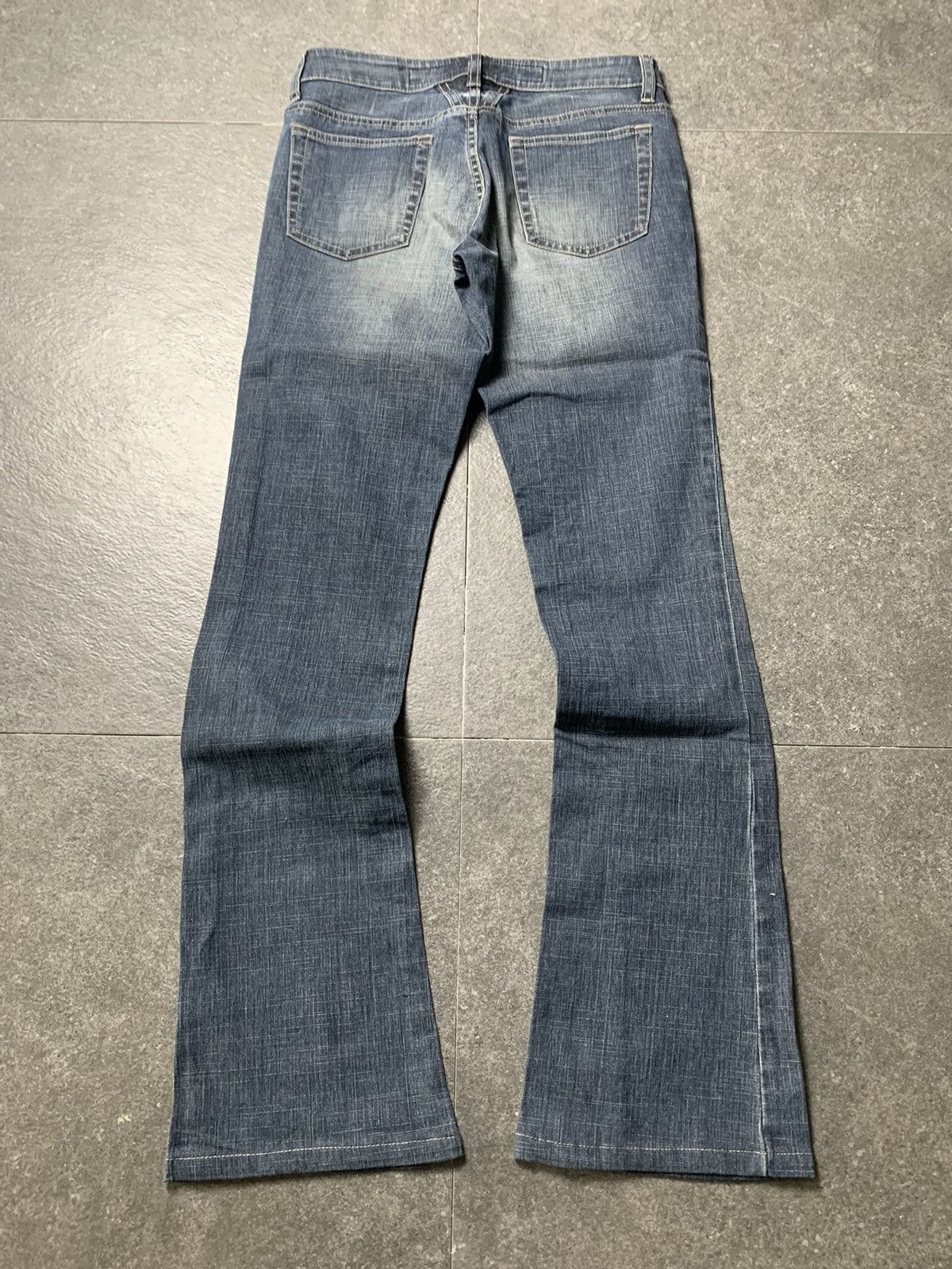Marithe + Francois Girbaud 2000s Marithe Francois Girbaud Bootcut Denim Size 28" / US 6 / IT 42 - 10 Thumbnail