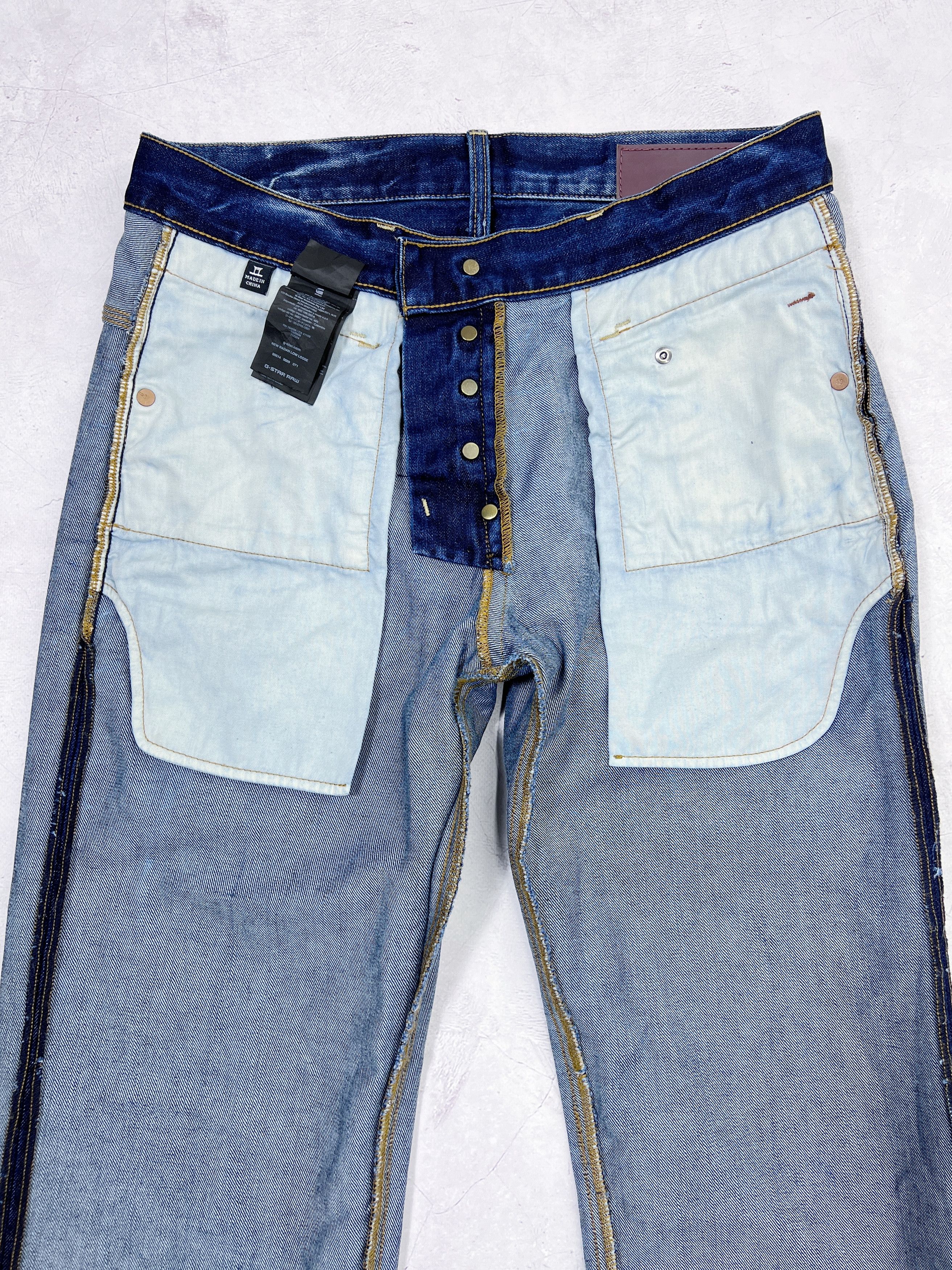 G-Star G-Star Raw New Radar Low Loose Denim Pants Jeans 32 x 32 Size US 32 / EU 48 - 20 Thumbnail