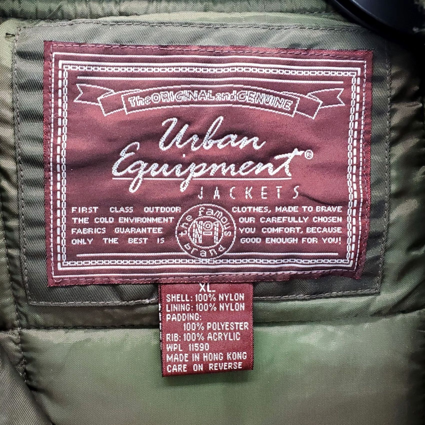 Vintage Vintage Urban Equipment Puffer Vest Mens XL Green Quilted Insulated Full Zip EUC Vest Size US XL / EU 56 / 4 - 5 Thumbnail