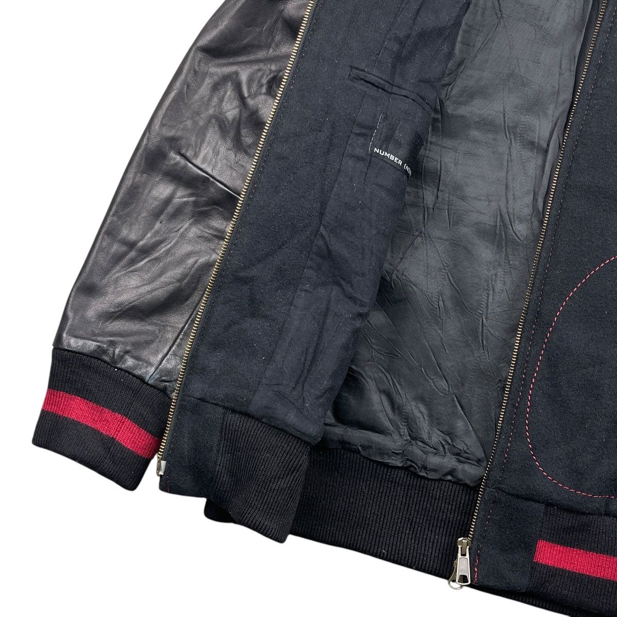 Number (N)ine Number(N)ine My Own Private Portland" Varsity Jacket Size US S / EU 44-46 / 1 - 10 Thumbnail