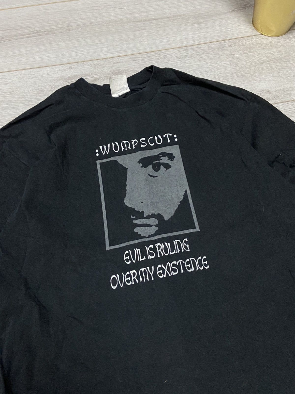 Band Tees Vintage Wumpscut Slave to Evil metal rock longsleeve 90’s Size US XL / EU 56 / 4 - 5 Thumbnail