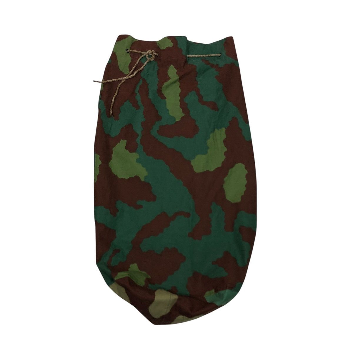 Vintage 🔥VINTAGE 60s MILITARY BAG CAMOUFLAGE DUCK CANVAS CHORE WEAR Size ONE SIZE - 1 Thumbnail