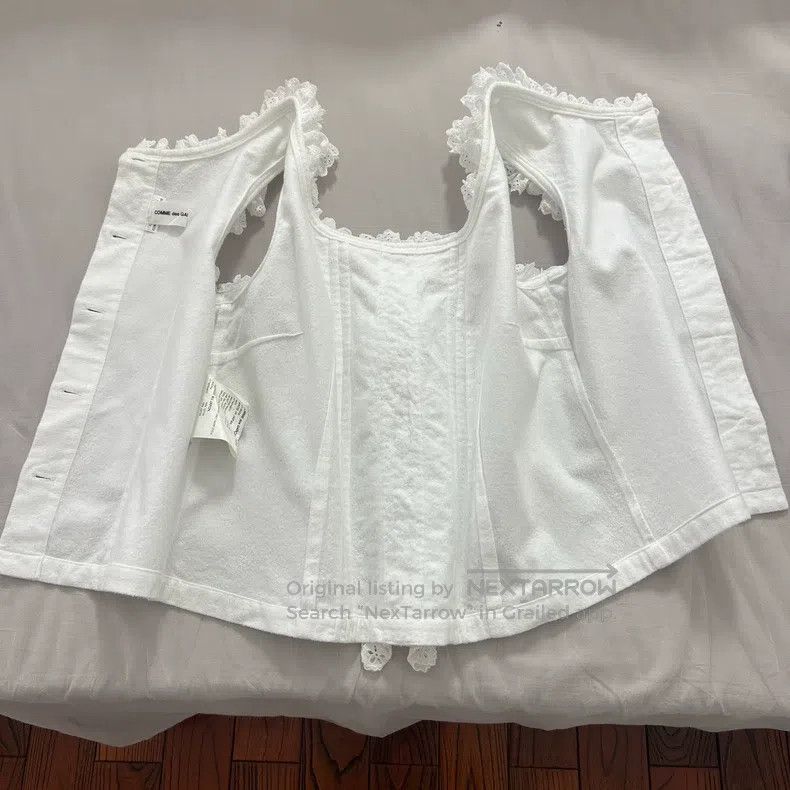 Comme des Garcons Comme Des Garcons Lace Top Size S / US 4 / IT 40 - 4 Thumbnail