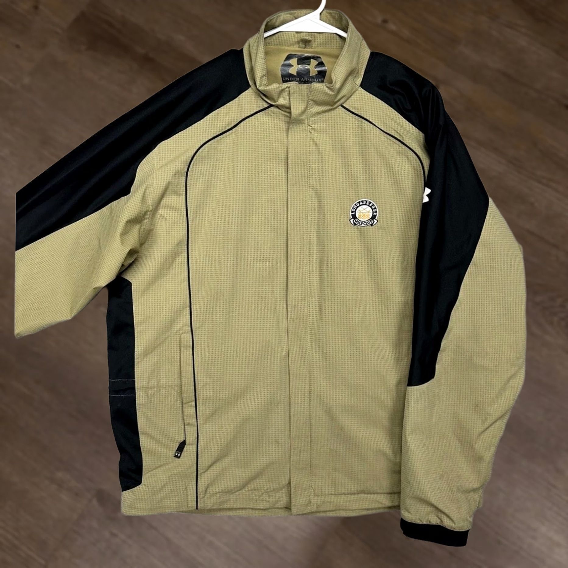 Under Armour Under Armour Performance Jacket Adult Large Golf Wear Full Zip Men Tan Pin Check Size US L / EU 52-54 / 3 - 1 Thumbnail