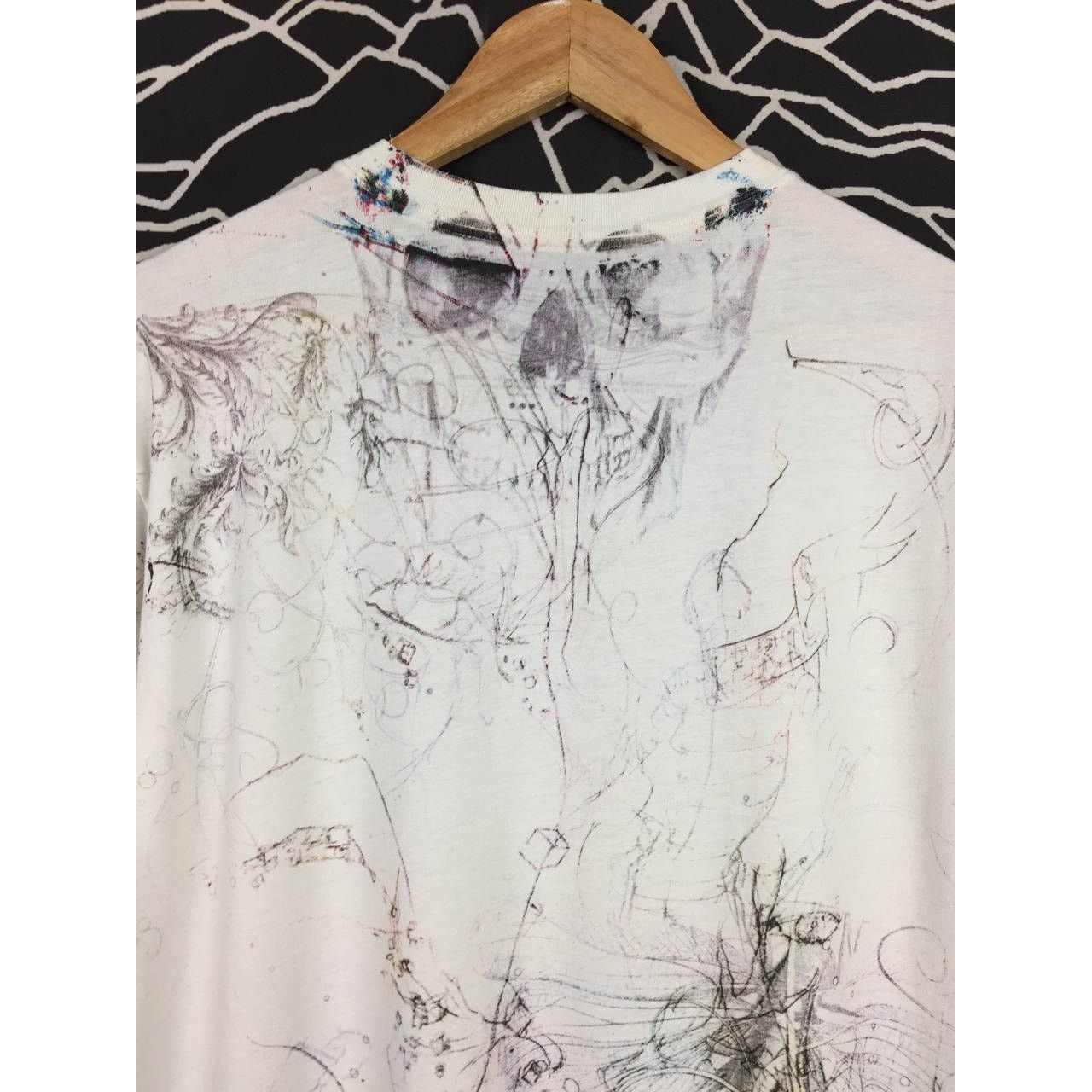 Affliction American Rag Cie Supreme King Skulls Affliction Style Tee Size US L / EU 52-54 / 3 - 8 Thumbnail