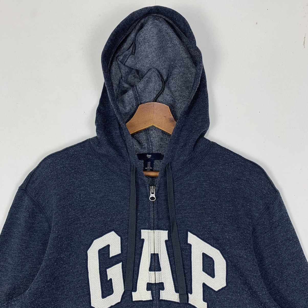 Gap × Vintage Vintage GAP Hoodie Sweatshirt Big Logo Size US M / EU 48-50 / 2 - 2 Thumbnail