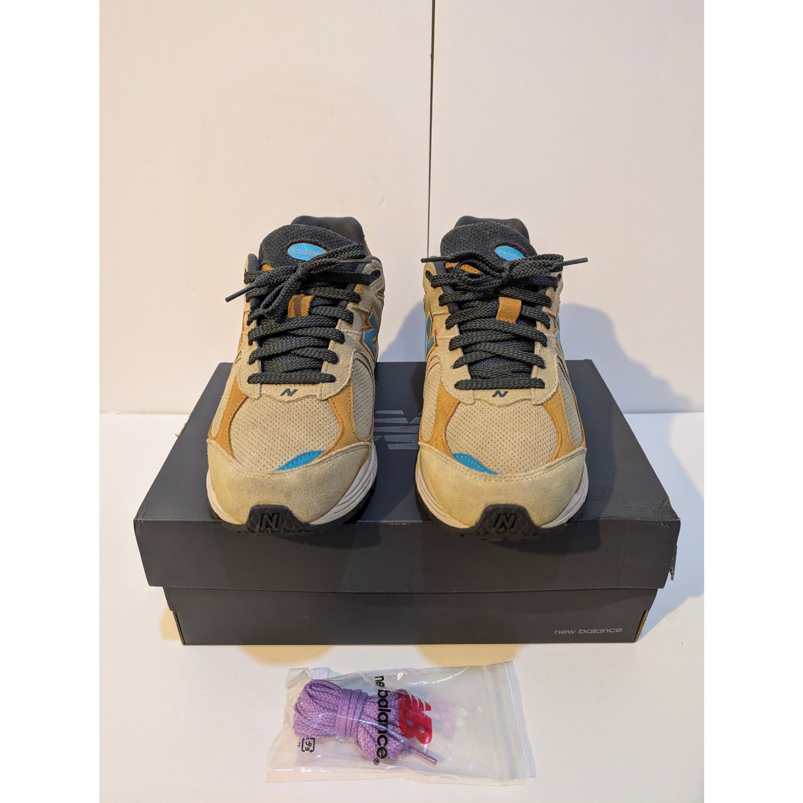 New Balance New Balance x J. Crew 2002R Rain Cloud/Prism Purple Incense Size US 9.5 / EU 42-43 - 4 Thumbnail