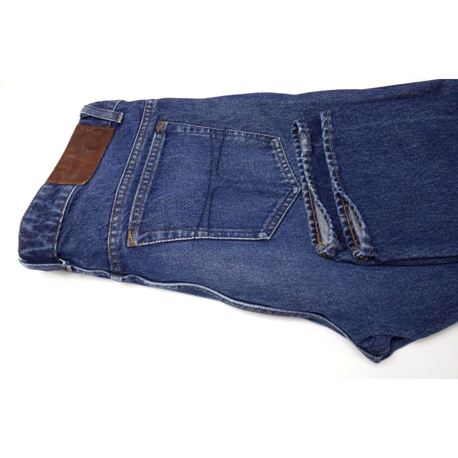 Tiger of Sweden TIGER OF SWEDEN Jeans Straight Men W32/L34 Blue Denim Whiskers Faded Zip Fly Size US 32 / EU 48 - 7 Thumbnail
