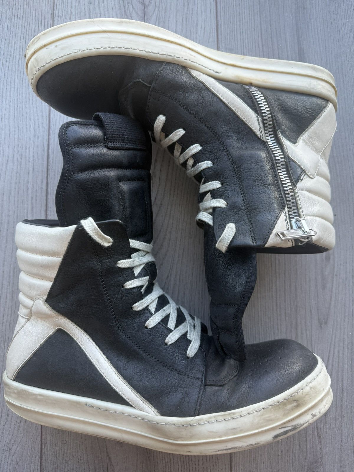Rick Owens Rick Owens Geobaskets Size US 9.5 / EU 42-43 - 2 Thumbnail