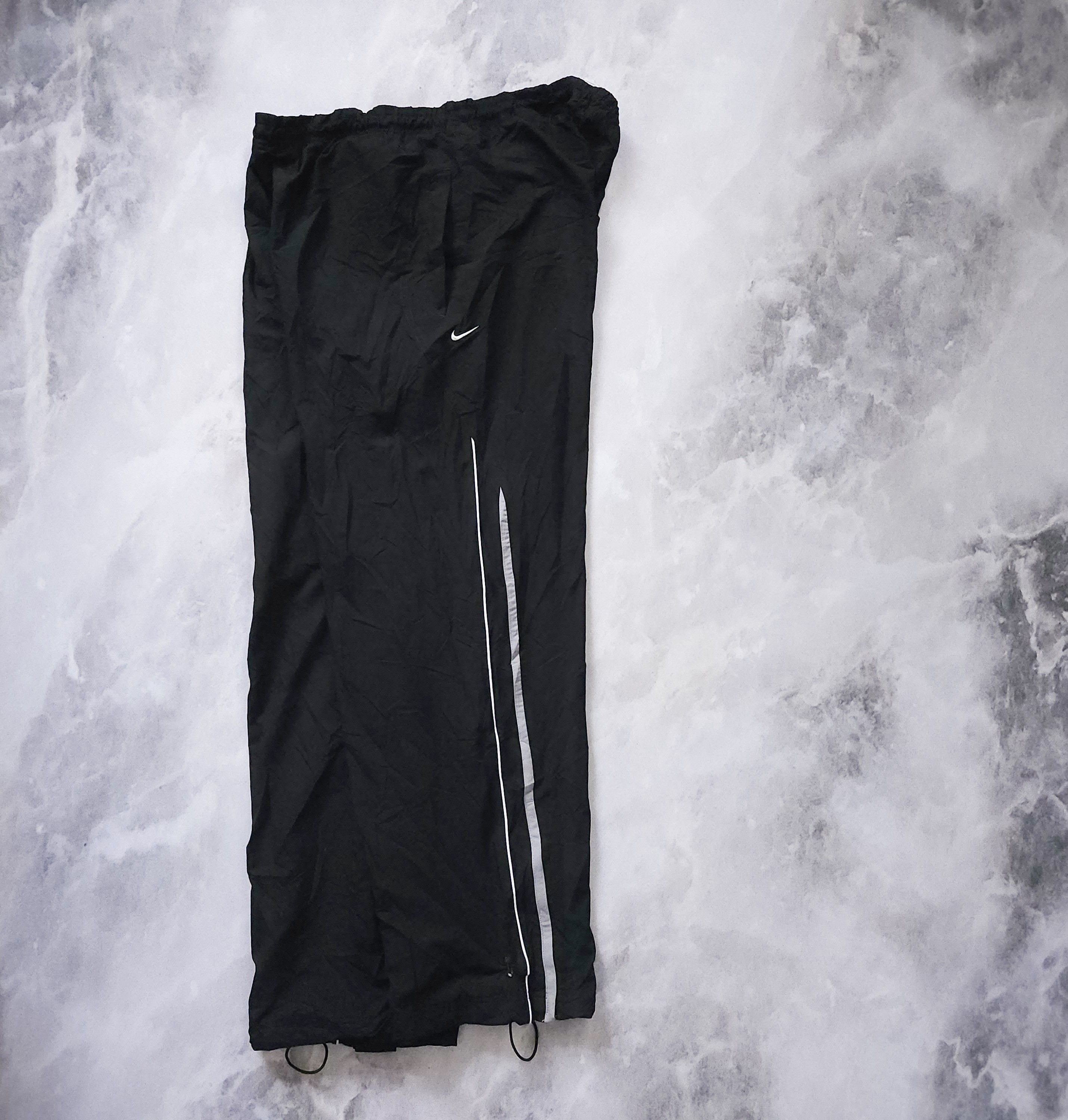 Nike × Vintage Vintage 00s Nike Wide Leg Track Pants XXL Size US 40 / EU 56 - 1 Thumbnail
