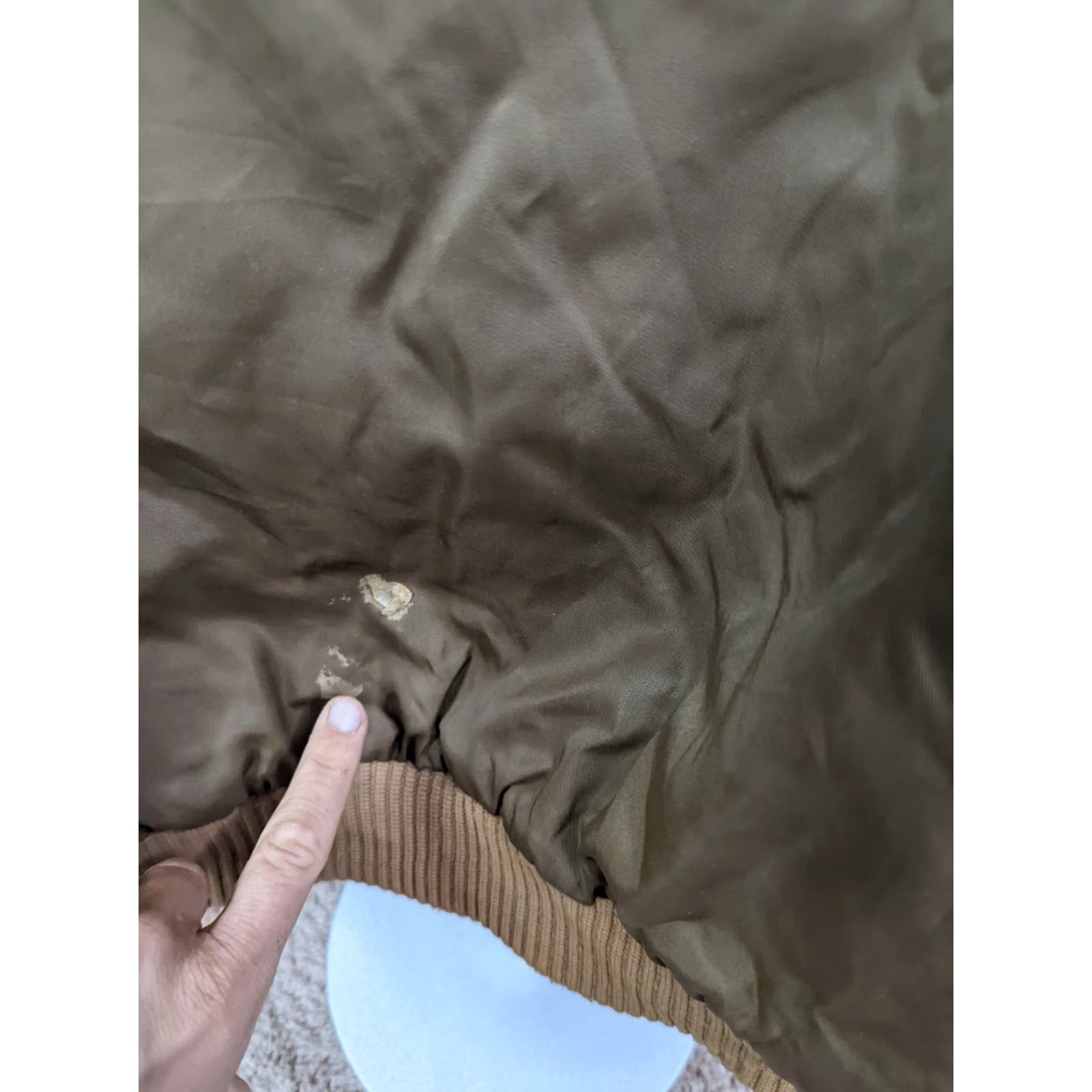 Blair VINTAGE Blair Jacket Bomber USA Men XL Brown 80s Western Velour Faux Fur Sherpa Lined Collared Snap Closure Musical? Size US XL / EU 56 / 4 - 5 Thumbnail