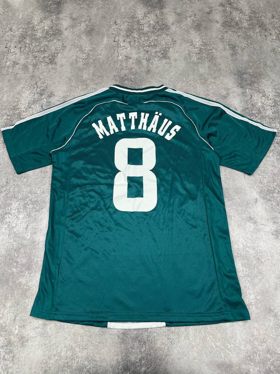 Other Matthaus Adidas Men 1998/00 Away Football ShirtGreen Jersey Size US L / EU 52-54 / 3 - 7 Thumbnail