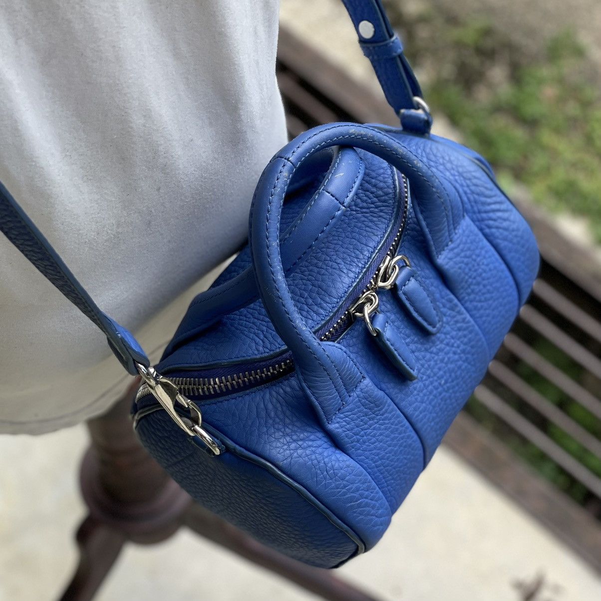 Alexander Wang Alexander Wang Blue Calf Leather Rockie Bag Size ONE SIZE - 5 Thumbnail
