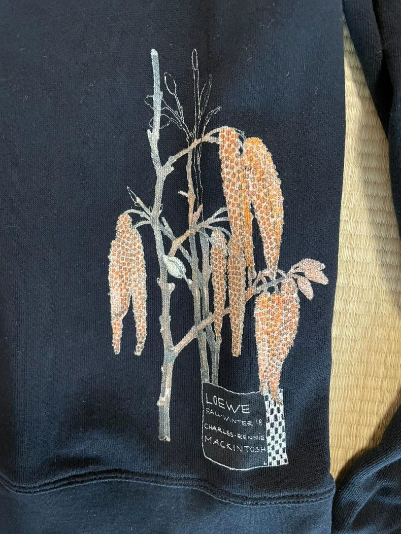 Loewe LOEWE Floral hoodie Size L / US 10 / IT 46 - 4 Thumbnail