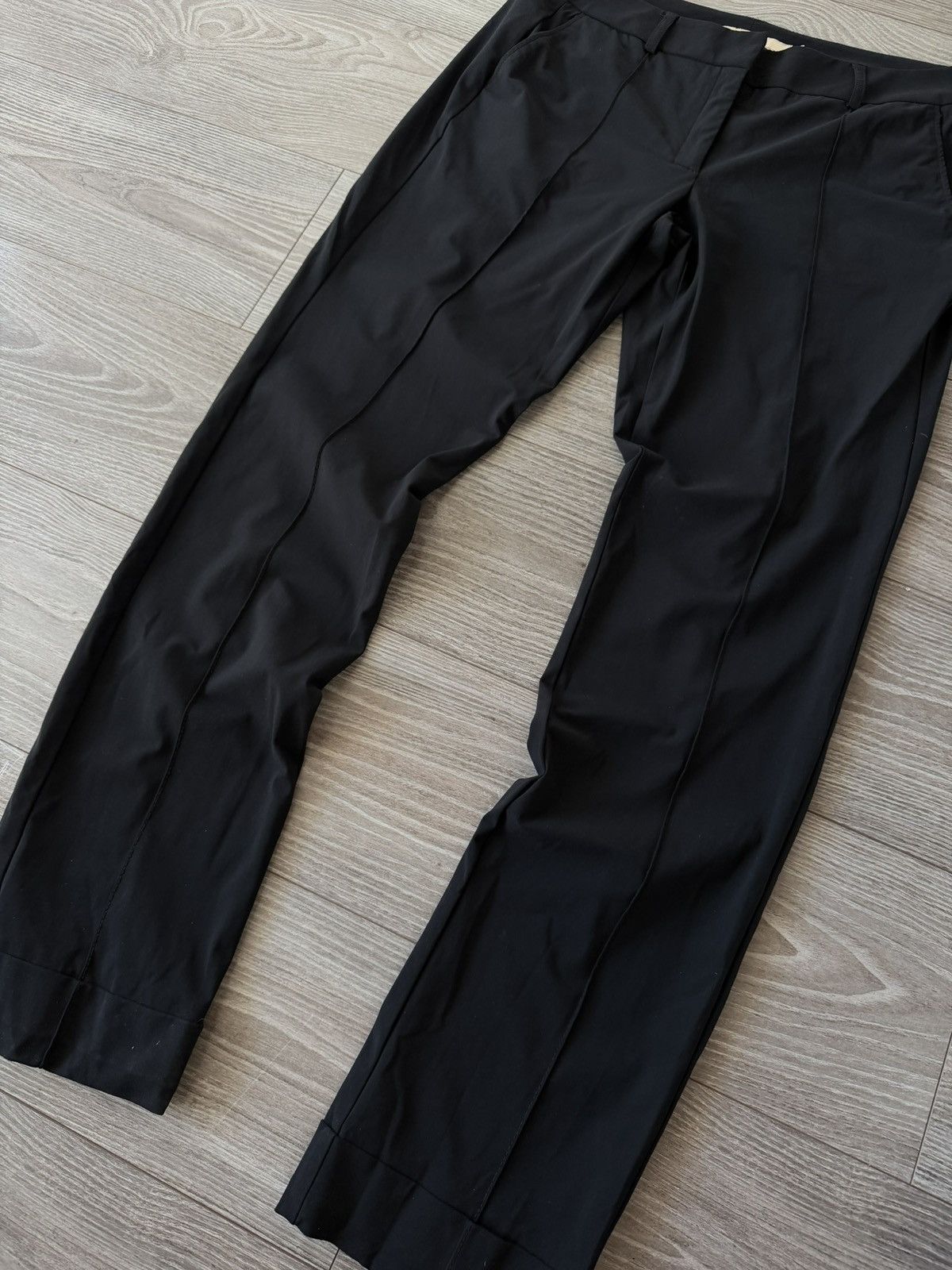 Marithe + Francois Girbaud Marithe + Francois Girbaud Casual Luxury Black Pants Size US 32 / EU 48 - 6 Thumbnail