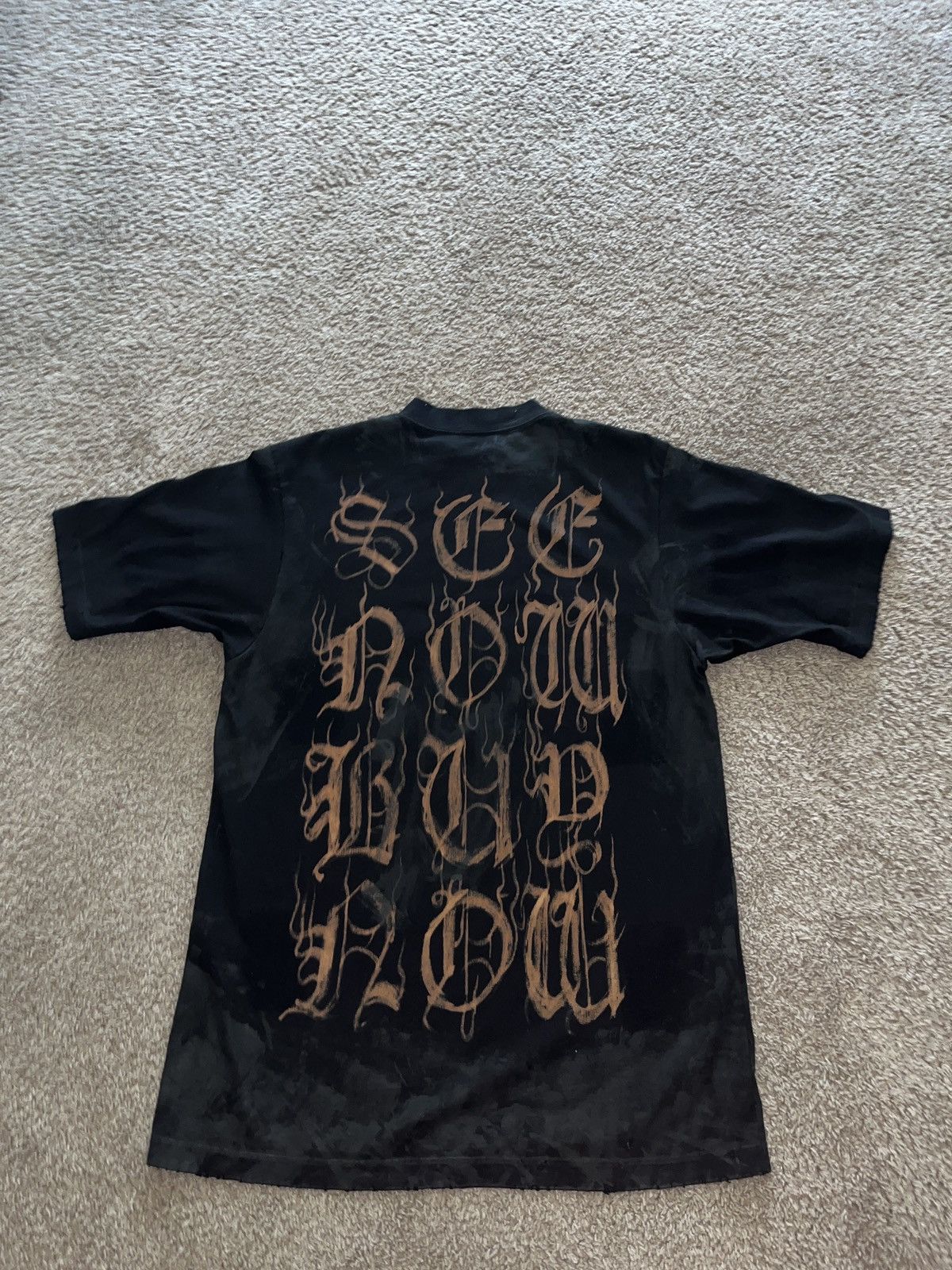 Balenciaga Balenciaga Heavy Metal Tee Size US S / EU 44-46 / 1 - 2 Thumbnail