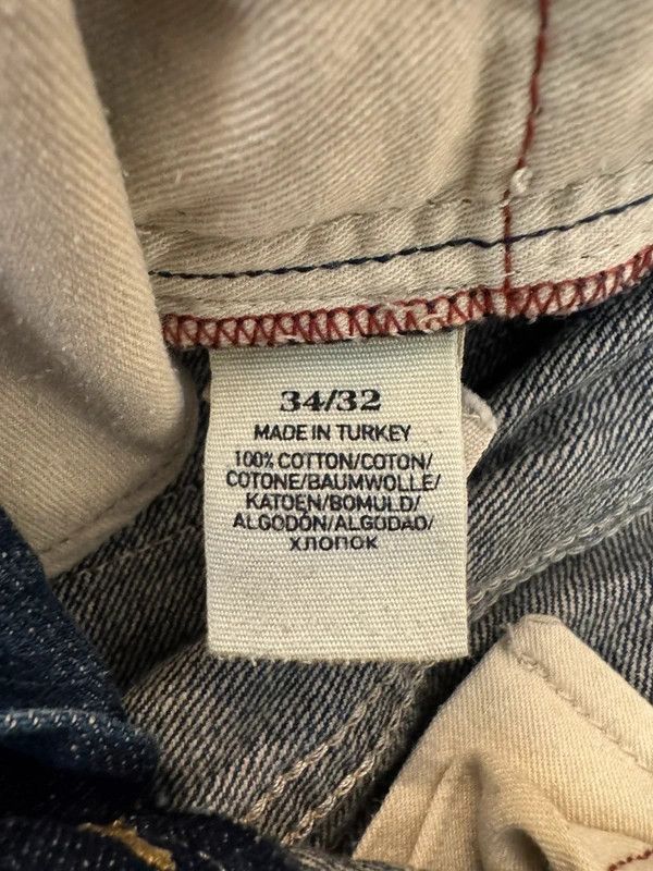 Polo Ralph Lauren Polo Ralph Lauren Mercer USA American Flag Denim Jeans 34/32 Size US 34 / EU 50 - 14 Thumbnail
